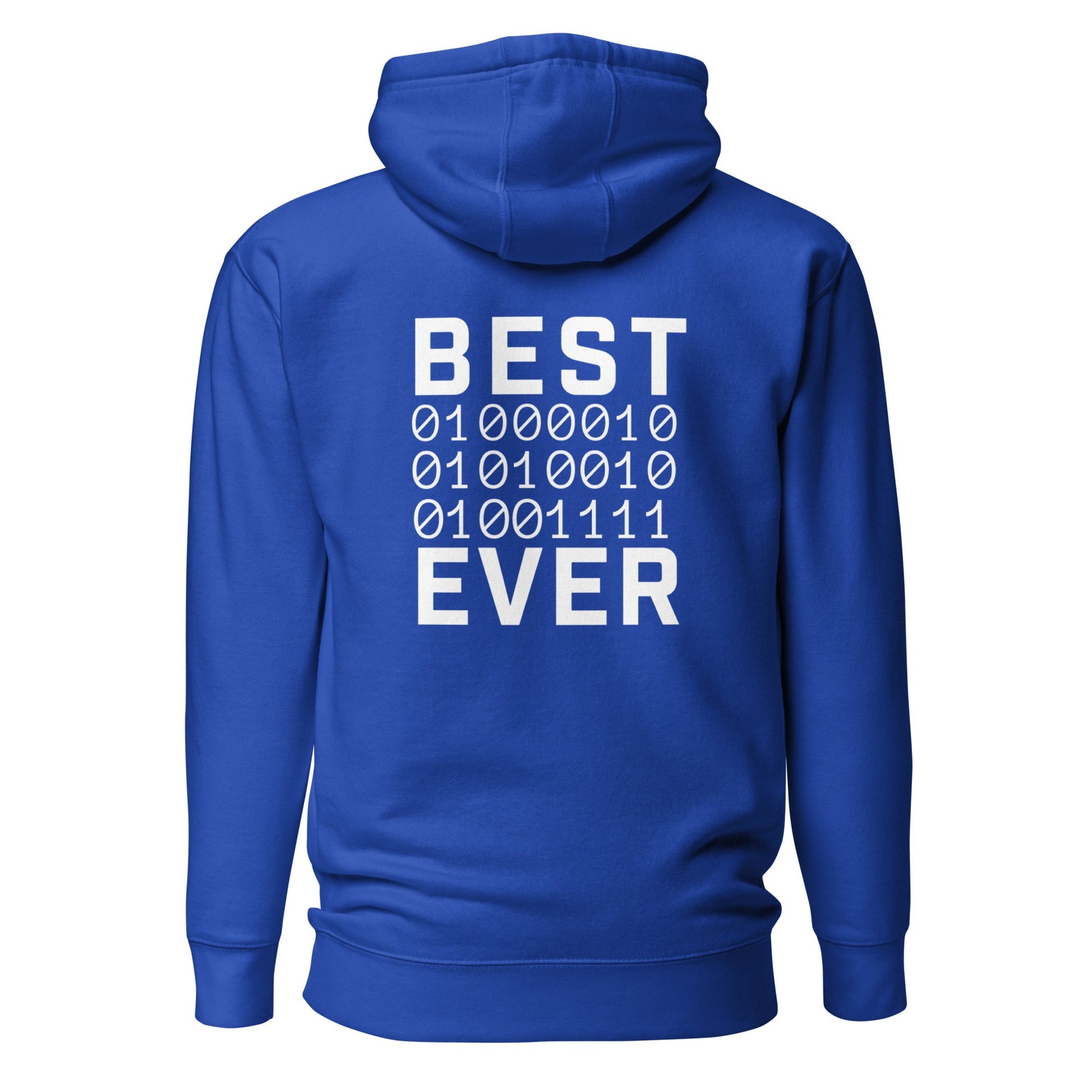 Best Bro Ever - Unisex Hoodie (back print) by DarkByteGear