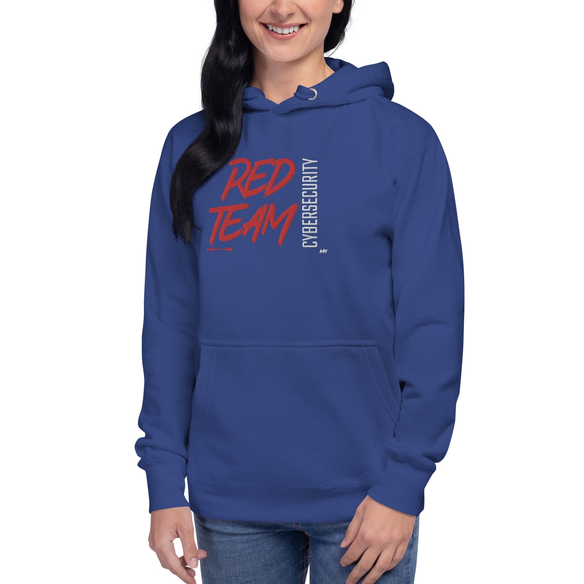 Cyber Security Red Team V6 - Unisex Hoodie (embroidered) by DarkByteGear