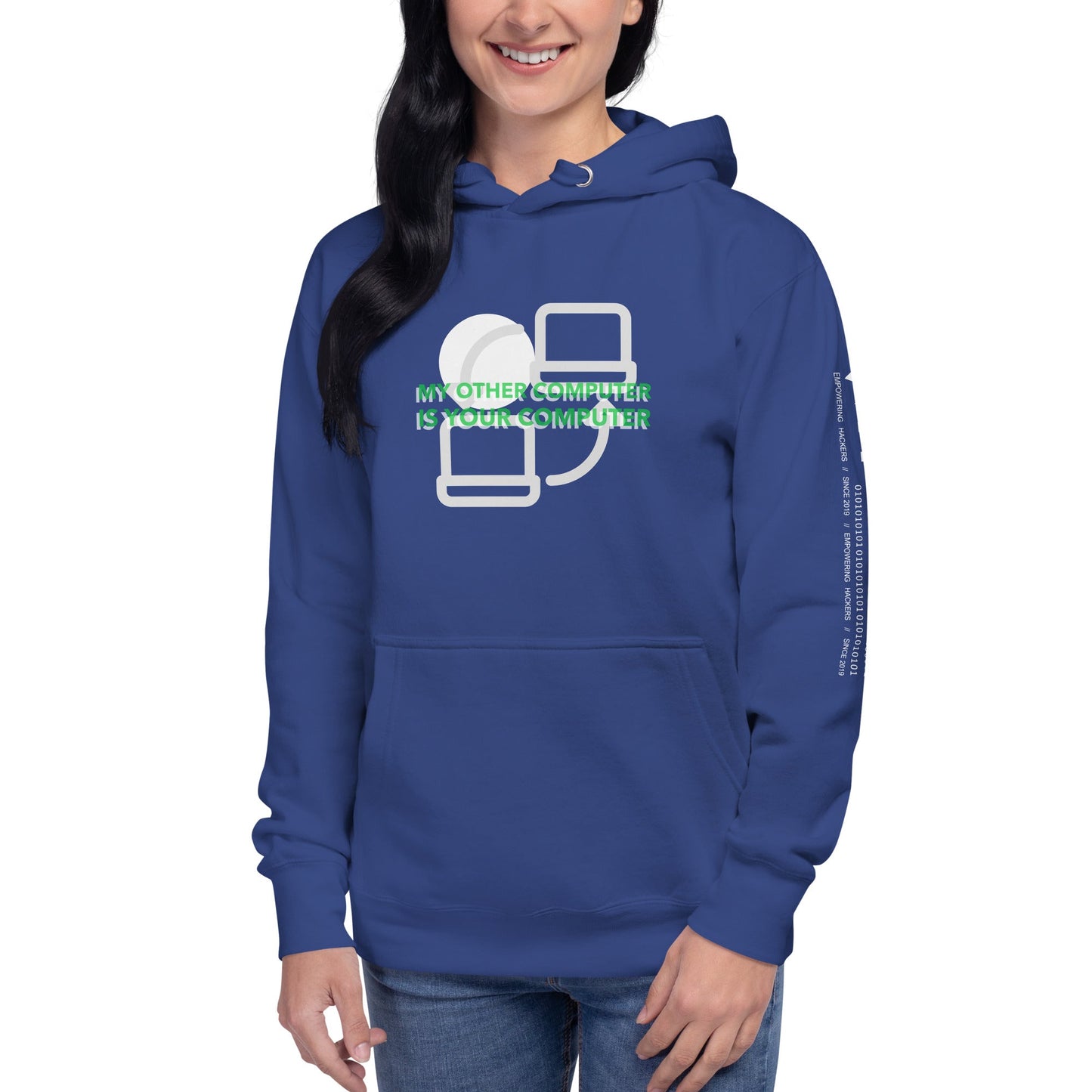 My other computer is your computer - Unisex Hoodie by DarkByteGear