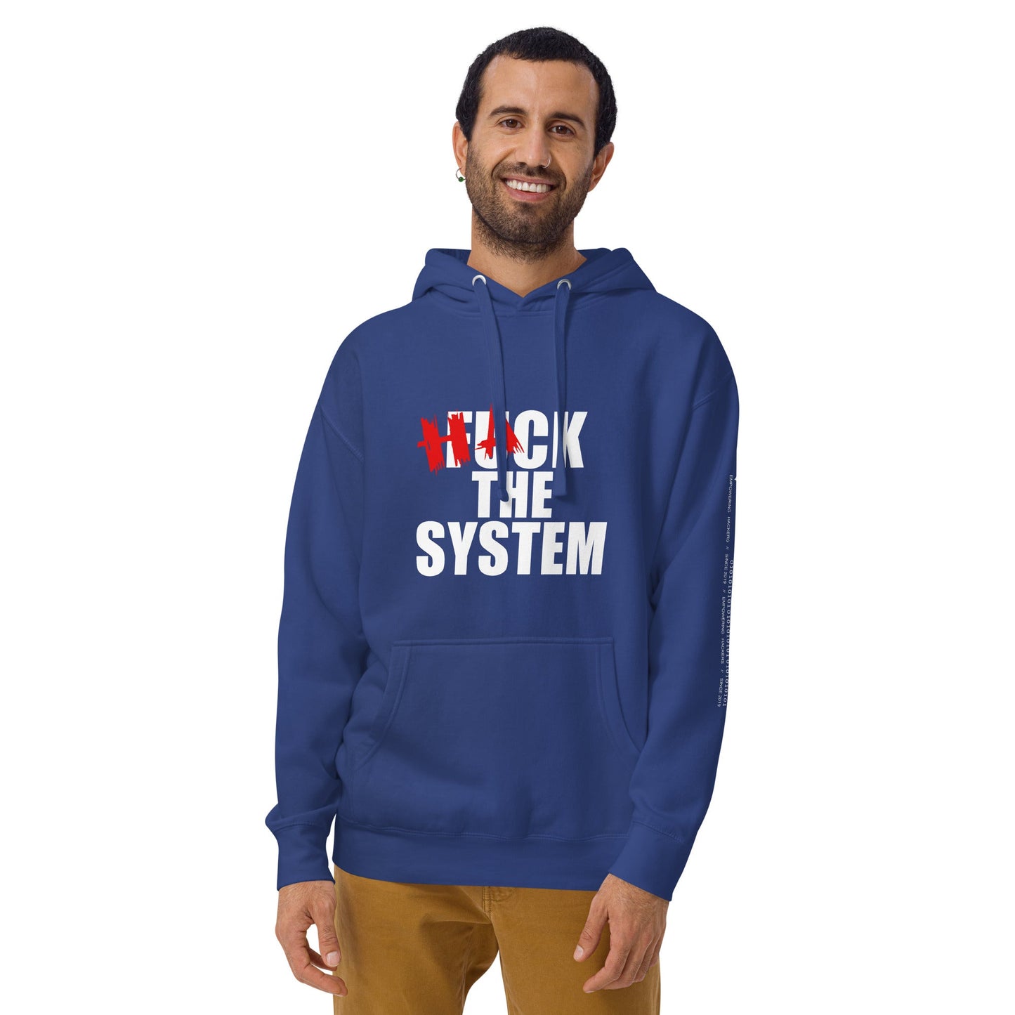 Hack the system - Unisex Hoodie by DarkByteGear
