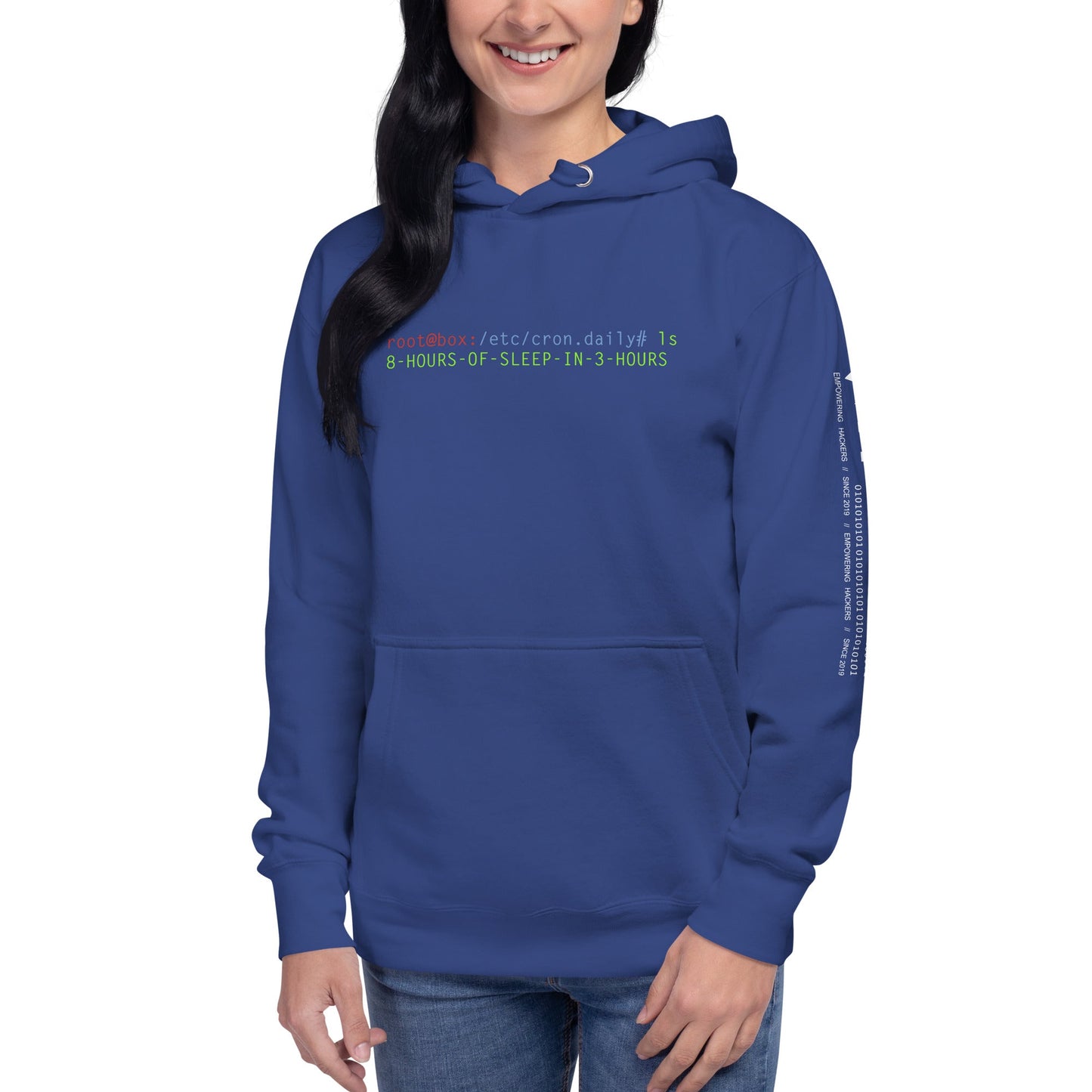8 hours of sleep in 3 hours - Unisex Hoodie by DarkByteGear