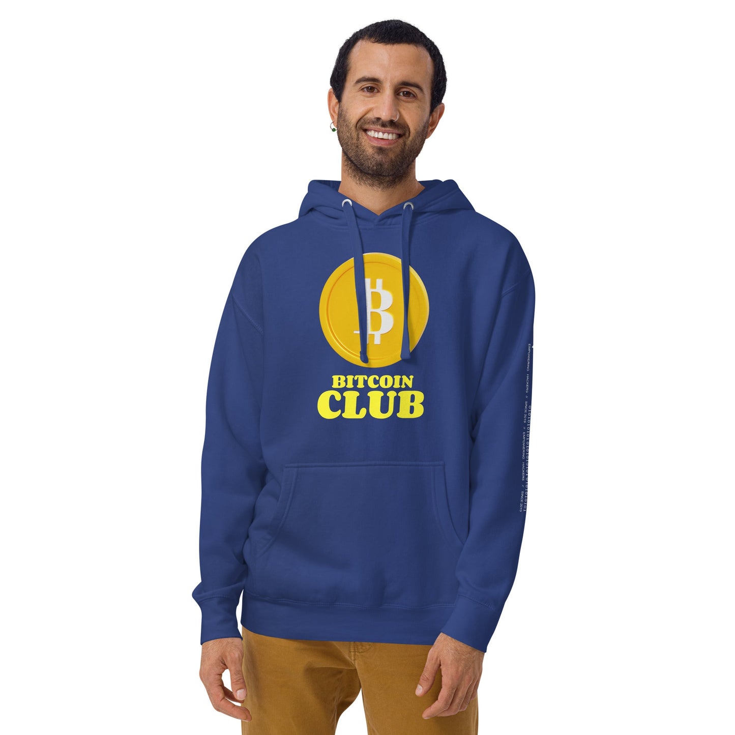 BITCOIN CLUB V1 - Unisex Hoodie by DarkByteGear