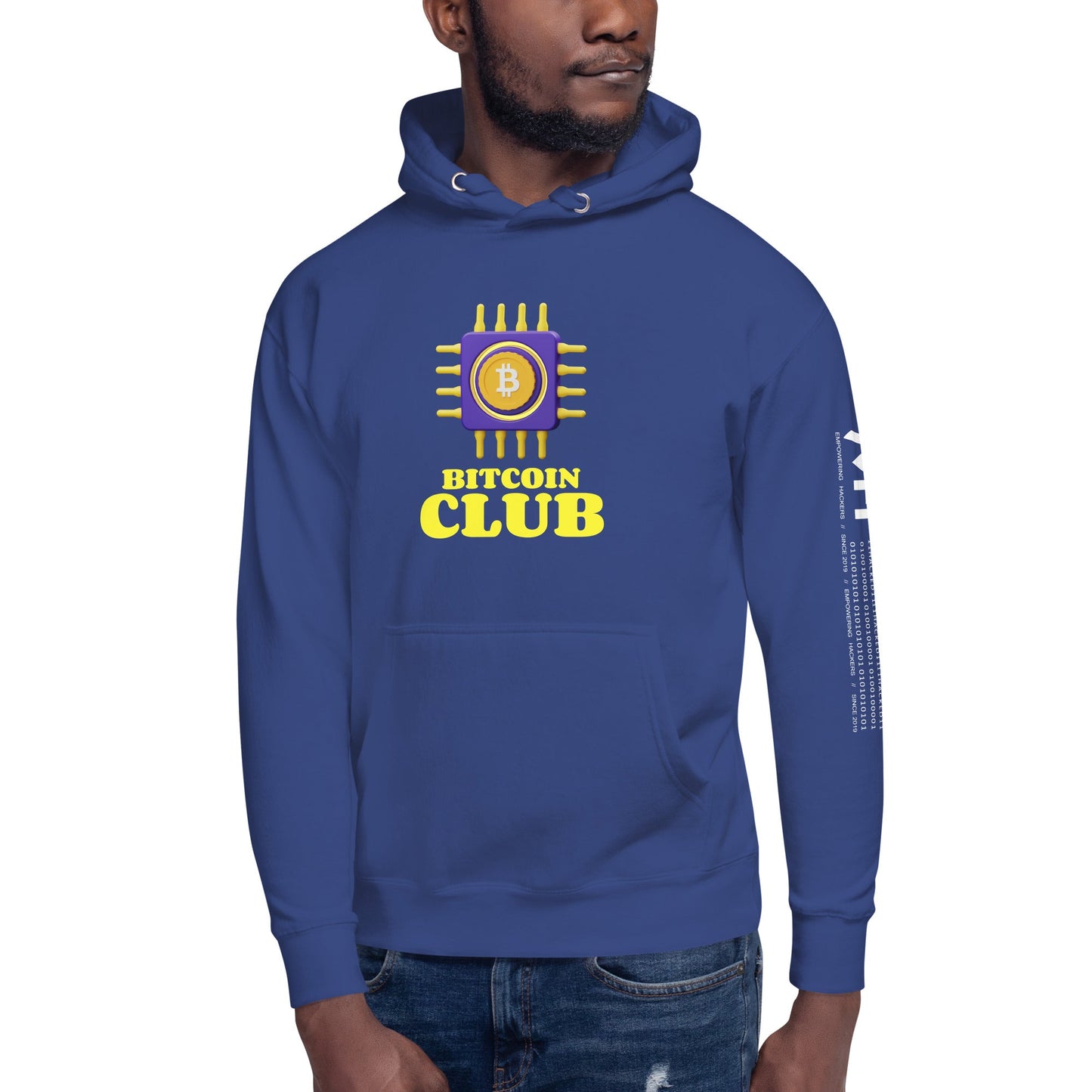 BITCOIN CLUB V3 - Unisex Hoodie by DarkByteGear