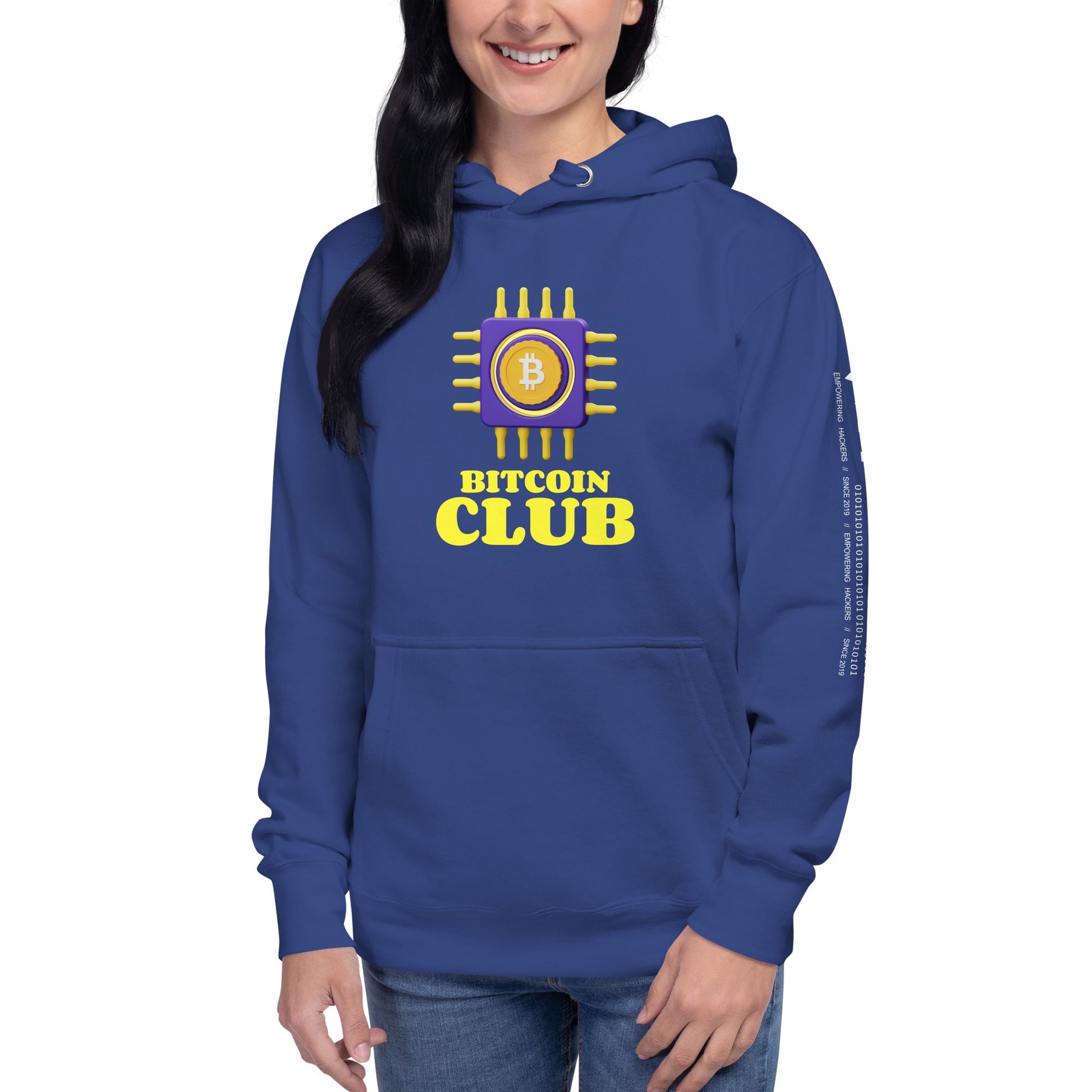 BITCOIN CLUB V3 - Unisex Hoodie by DarkByteGear