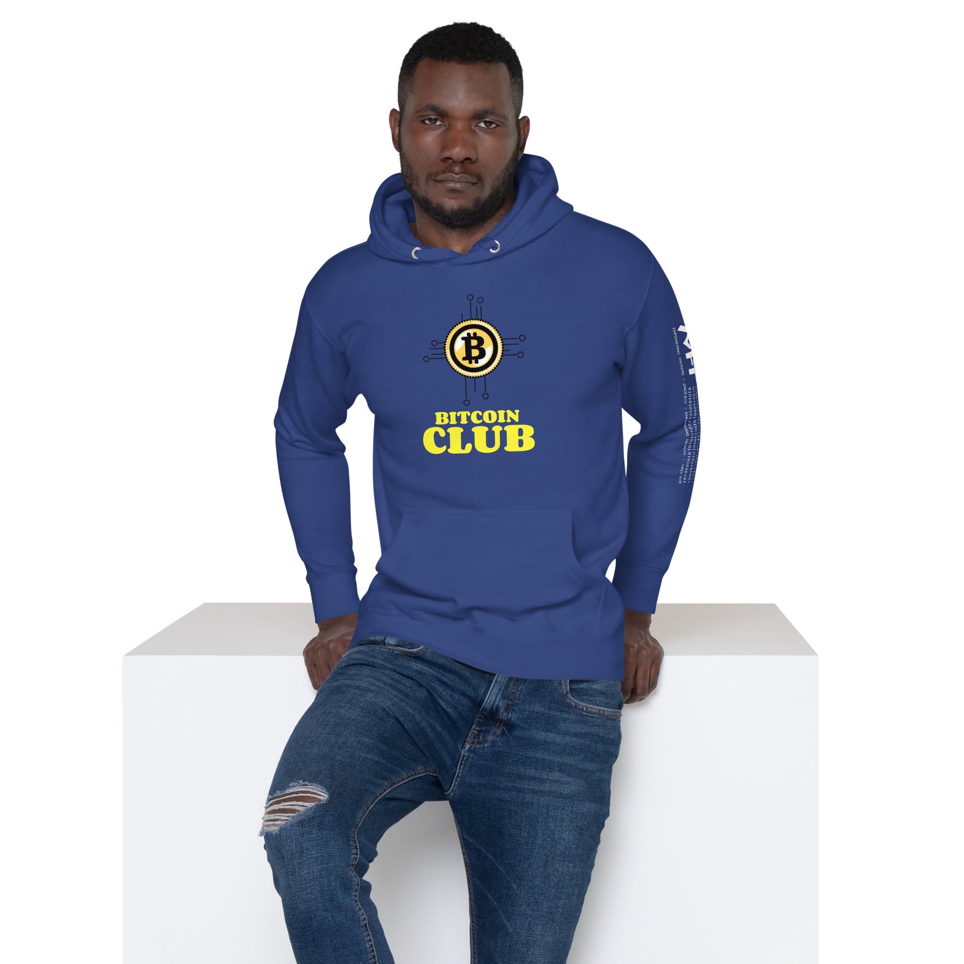 Bitcoin Club V6 - Unisex Hoodie by DarkByteGear