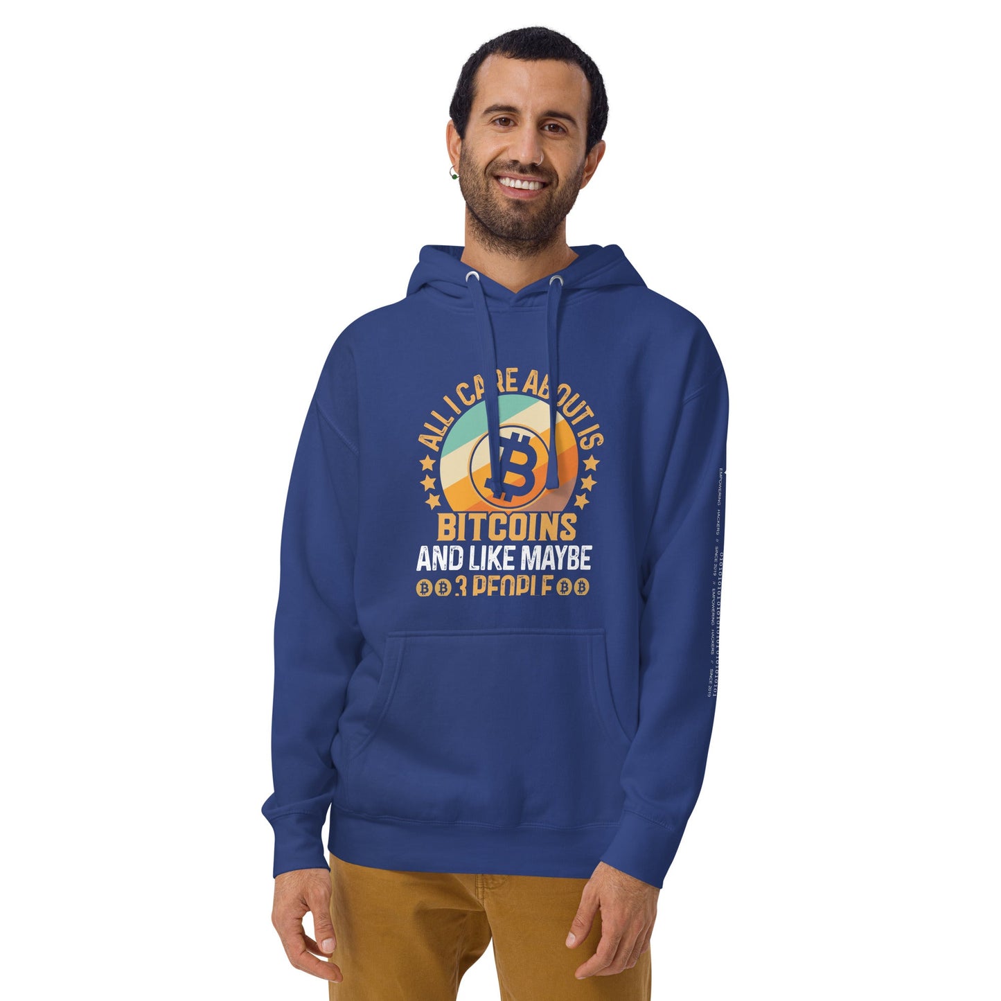All I Care About Is Unisex Hoodie by DarkByteGear