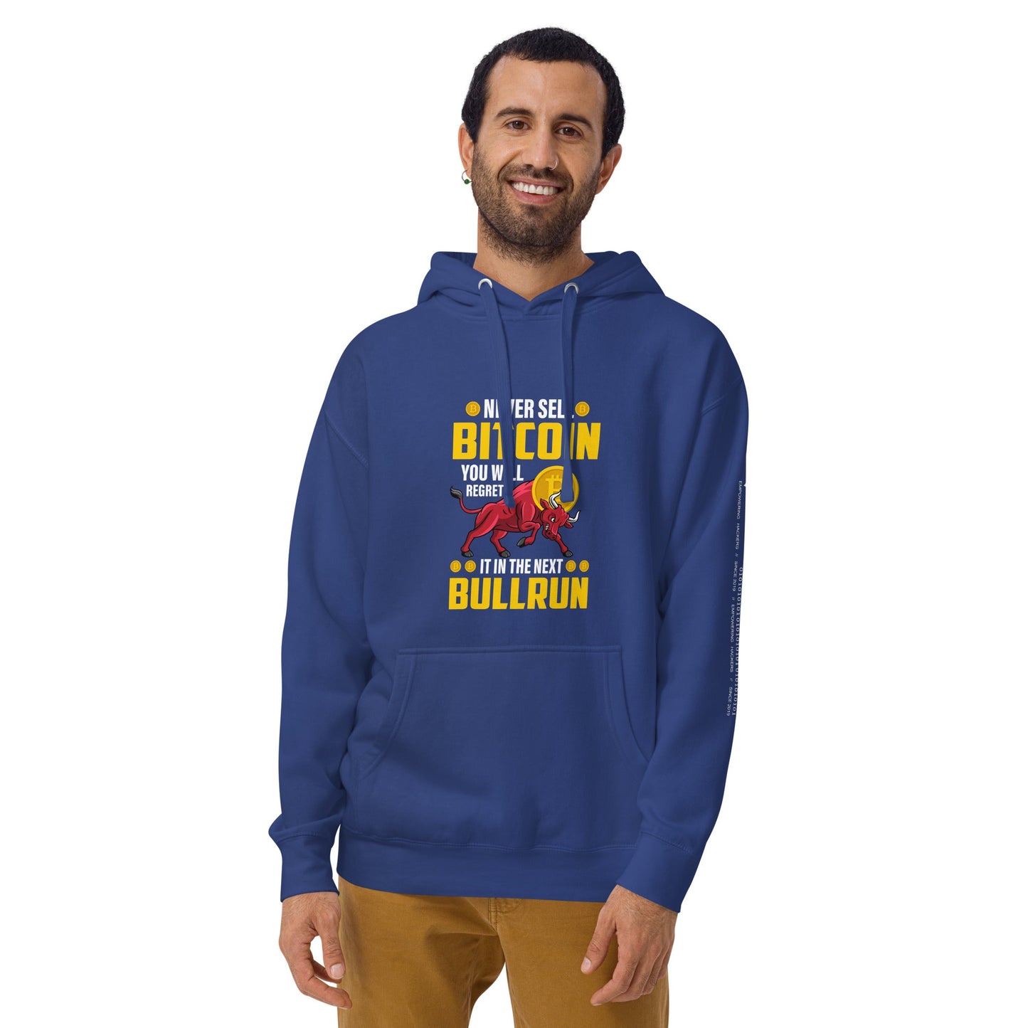 Never Sell Bitcoin - Unisex Hoodie by DarkByteGear