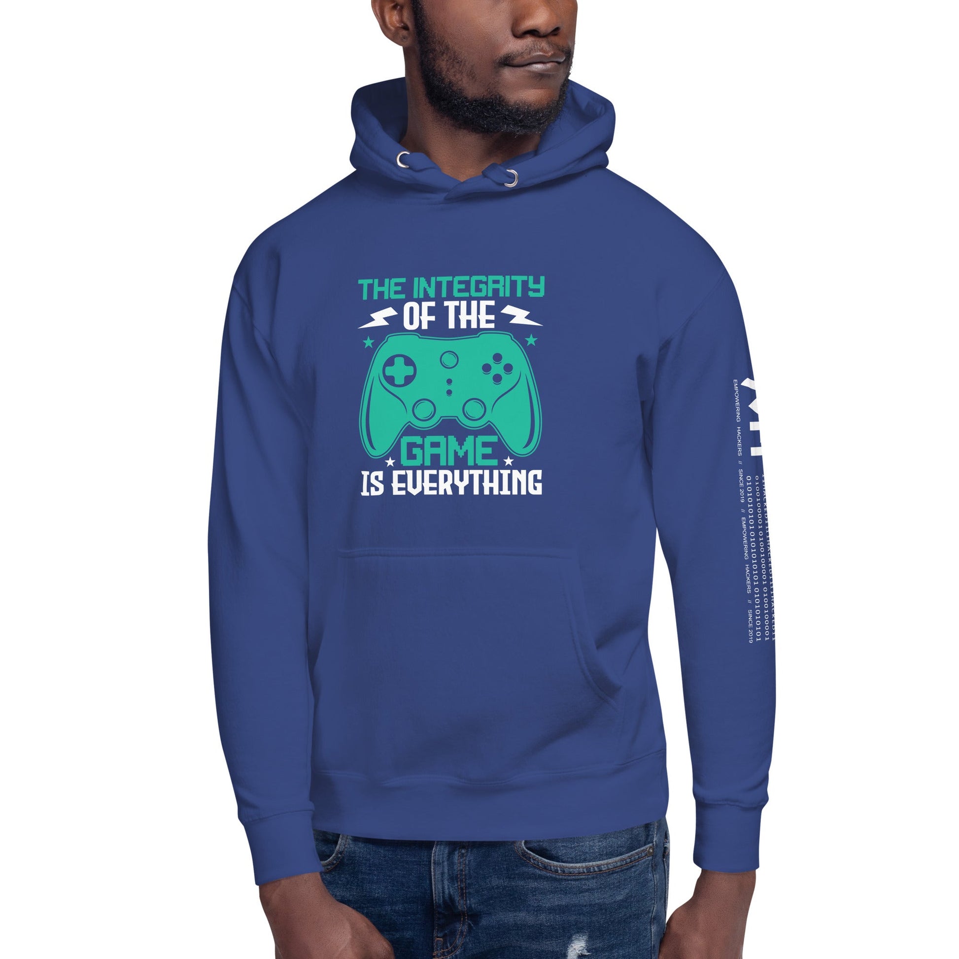 The Integrity of the Game is Everything (Swarna) - Unisex Hoodie by DarkByteGear