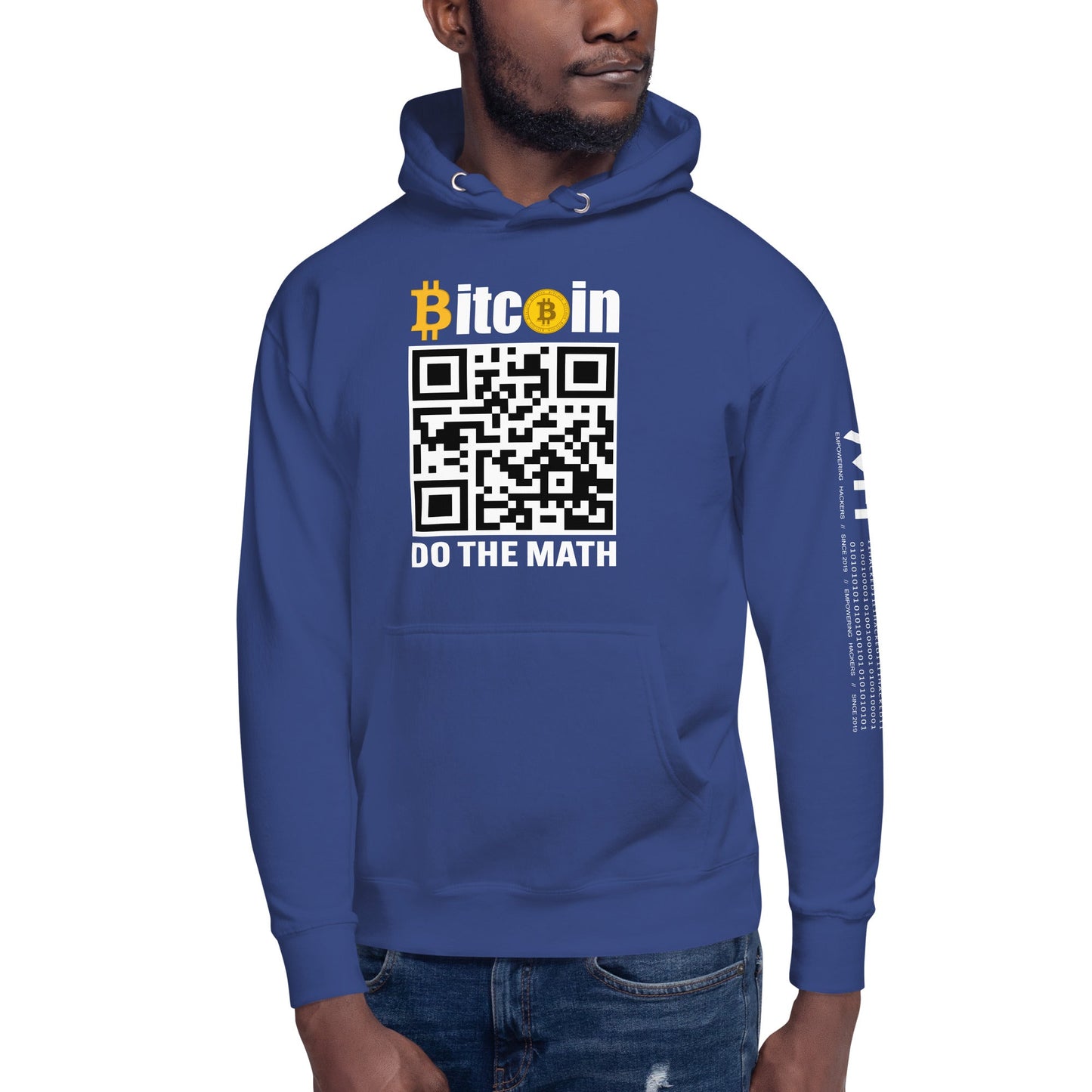 Bitcoin Do the math Unisex Hoodie by DarkByteGear