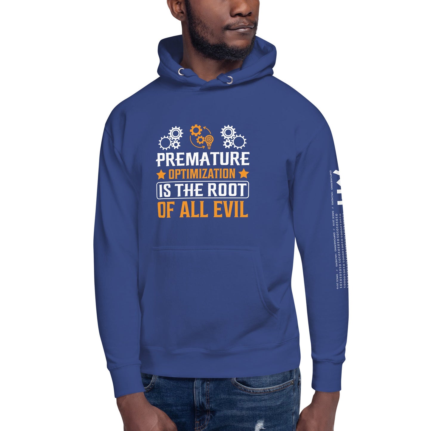 Premature Optimization is the Root of all Evil - Unisex Hoodie by DarkByteGear