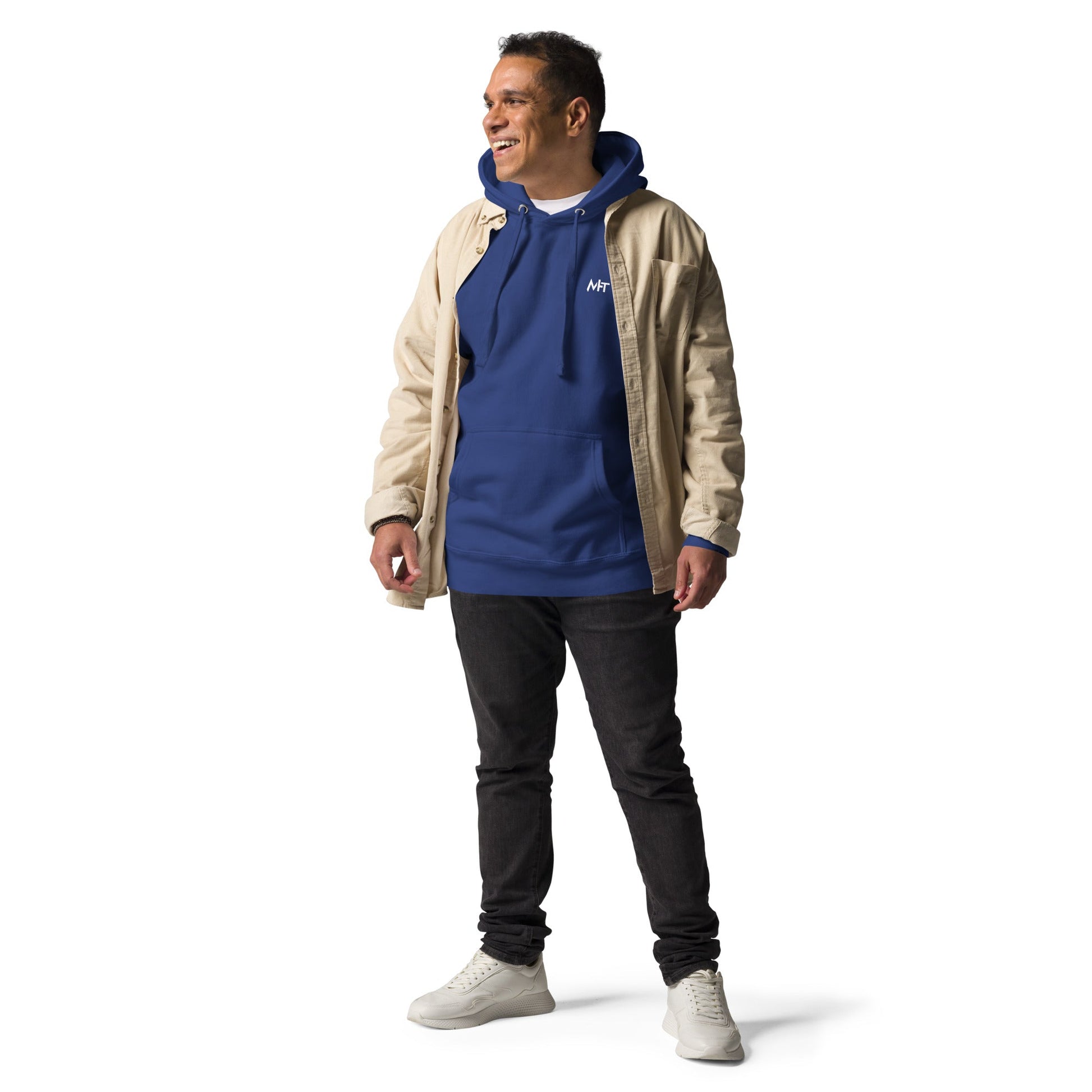 401K Bitcoin Unisex Hoodie ( Back Print ) by DarkByteGear