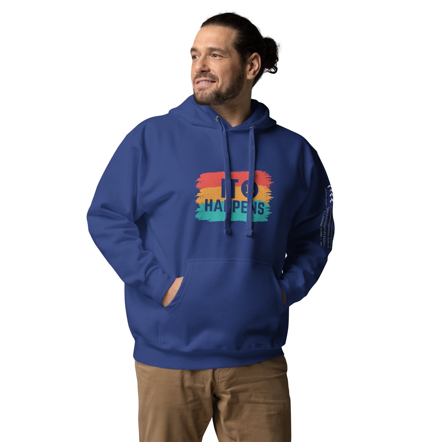 It happens Unisex Hoodie by DarkByteGear