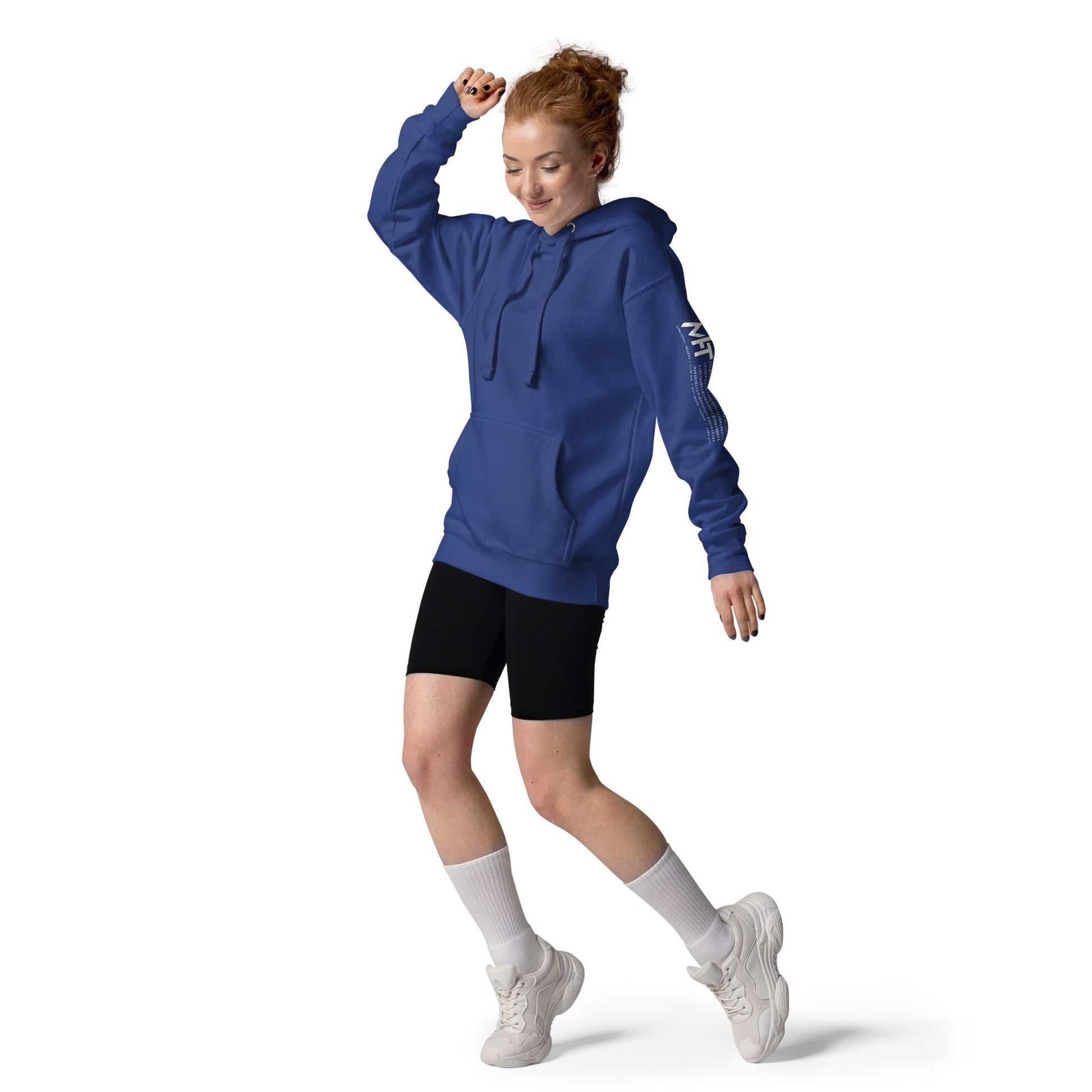 Mommy's little bitcoin cowgirl Unisex Hoodie ( Back Print ) by DarkByteGear