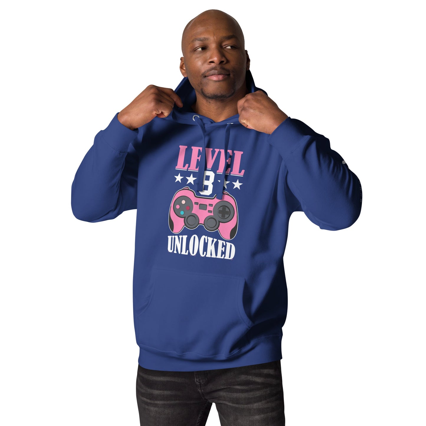 Level 8 Unlocked Unisex - Hoodie by DarkByteGear