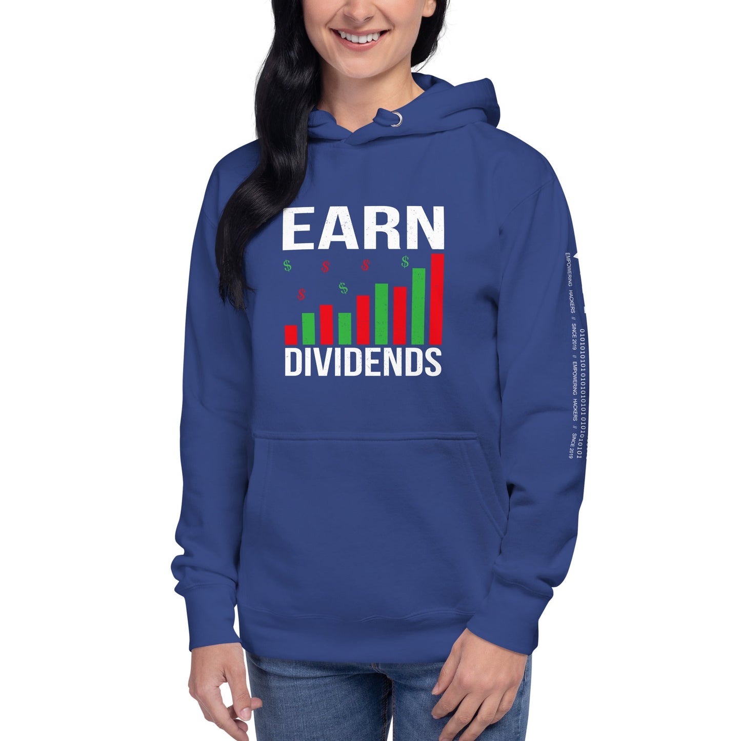 Earn Dividends - Unisex Hoodie by DarkByteGear
