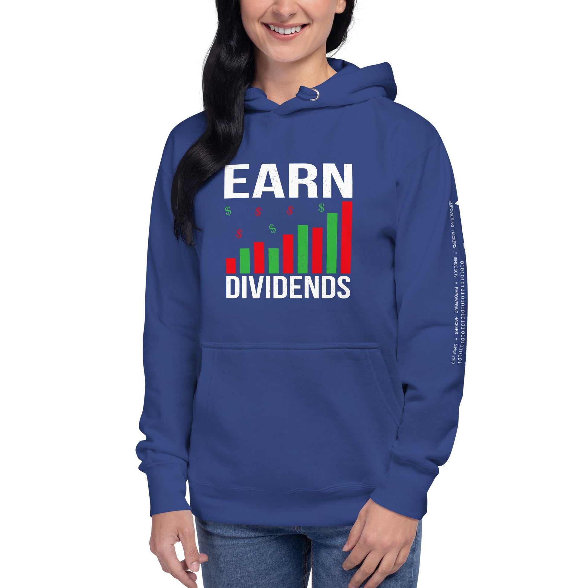 Earn Dividends - Unisex Hoodie by DarkByteGear