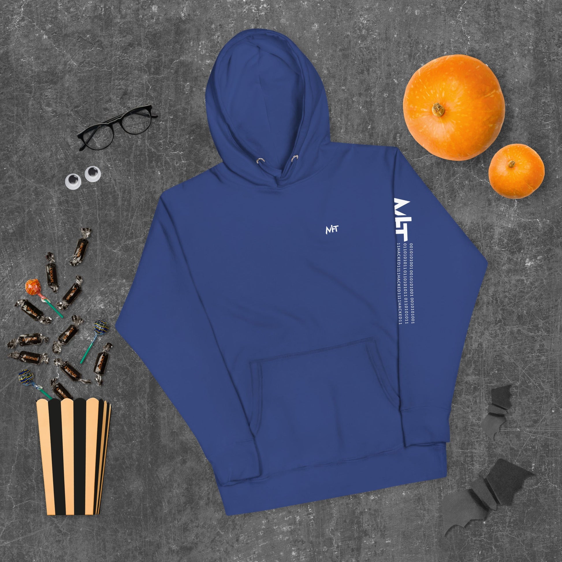 I Candle Stick - Unisex Hoodie ( Back Print ) by DarkByteGear