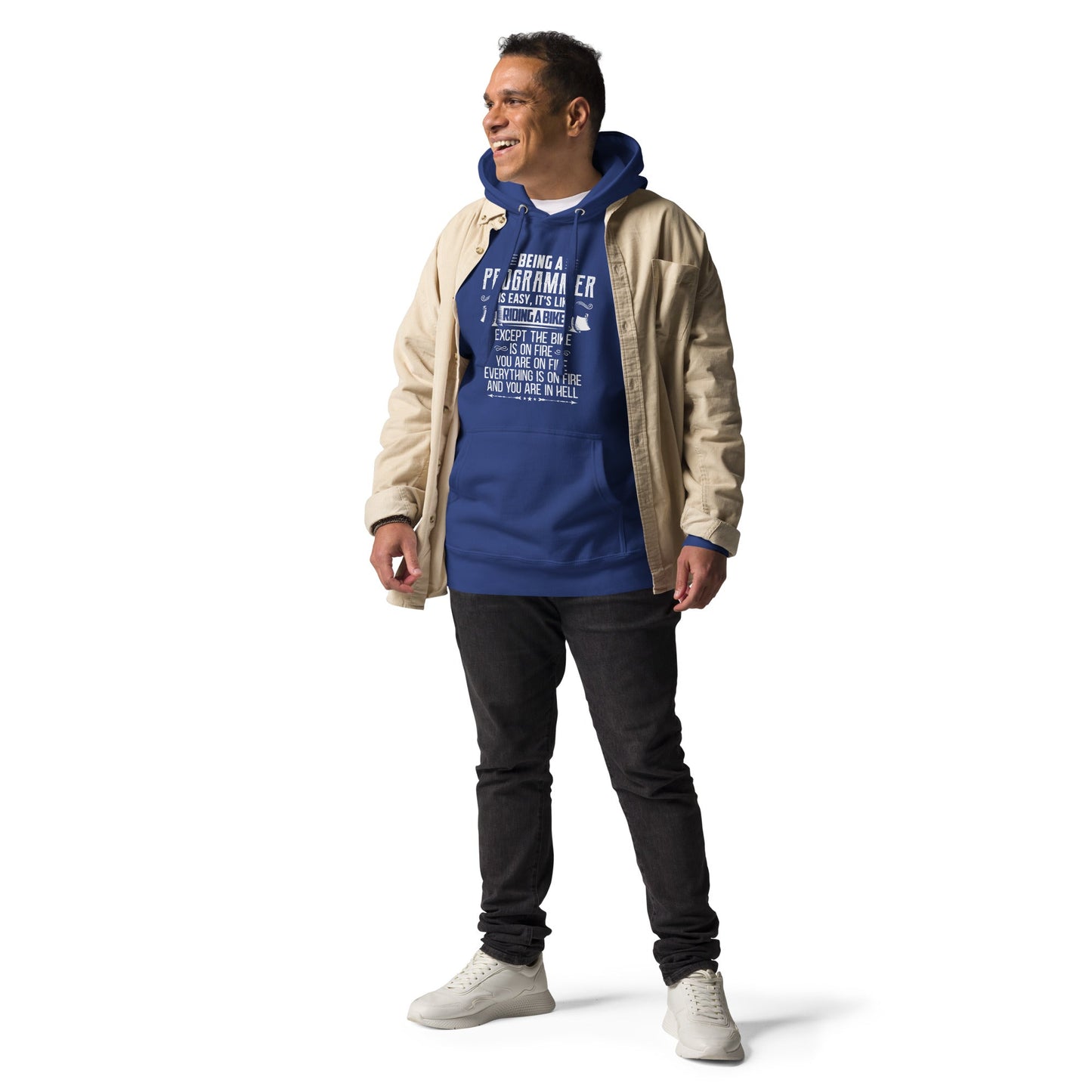 Being a Programmer is easy - Unisex Hoodie by DarkByteGear