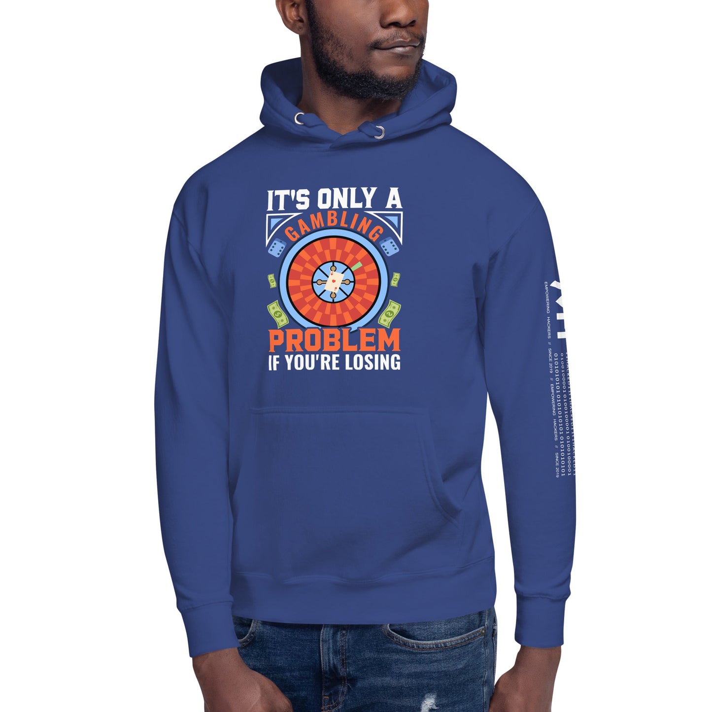 It's only a Gambling Problem, if I am losing V1 - Unisex Hoodie by DarkByteGear