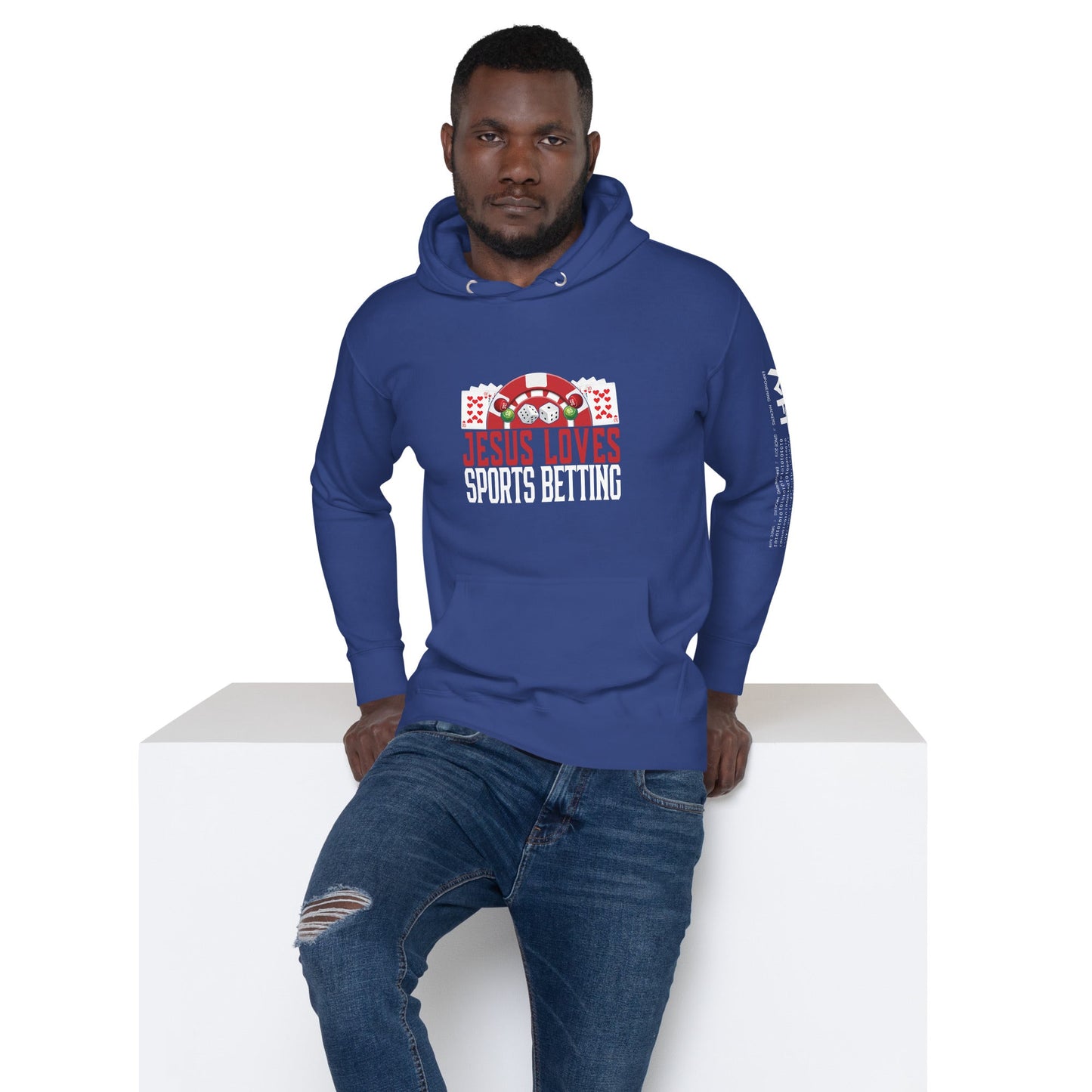 Jesus Loves Sports Betting - Unisex Hoodie by DarkByteGear