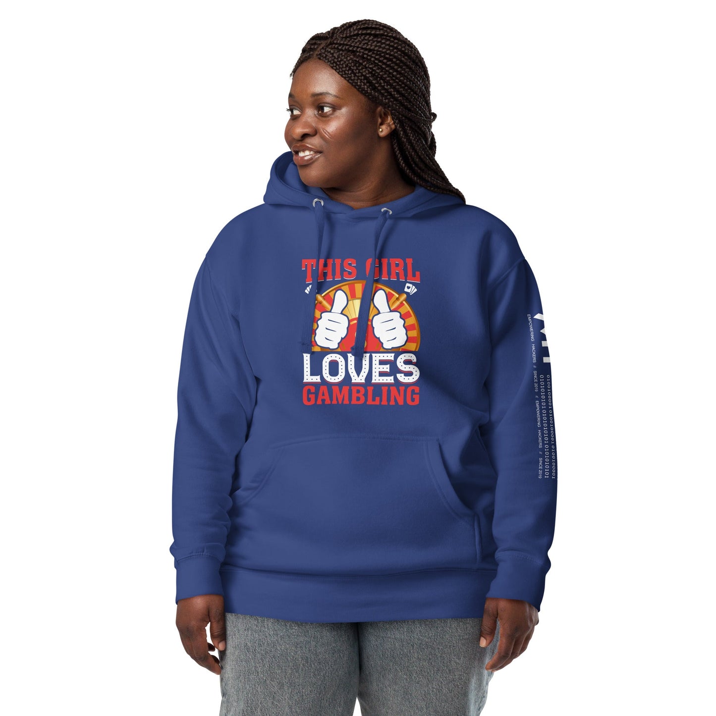 This Girl Loves Gambling - Unisex Hoodie by DarkByteGear