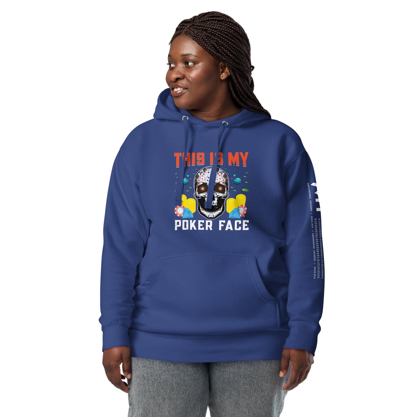 This is My Poker Face - Unisex Hoodie by DarkByteGear