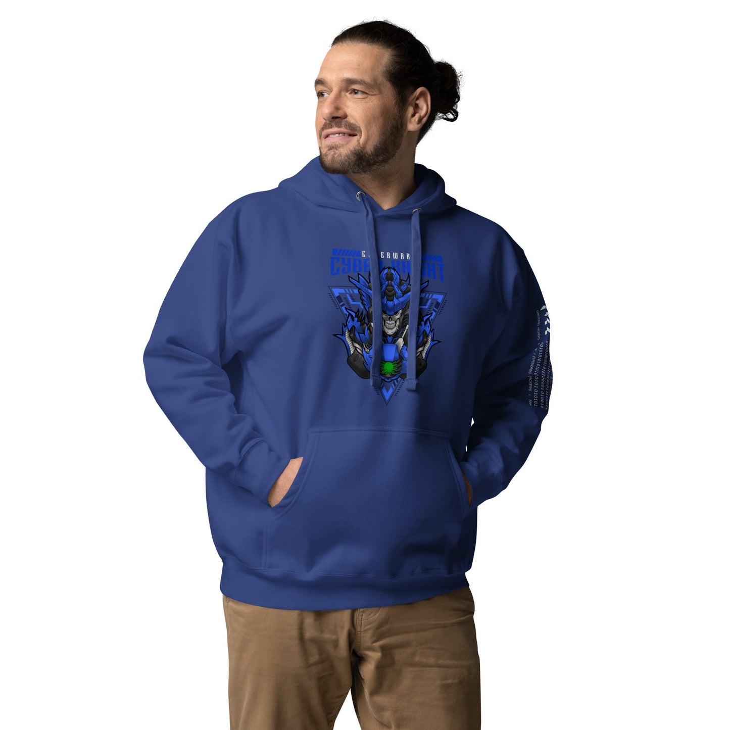 CyberWare Cyber knight - Unisex Hoodie by DarkByteGear