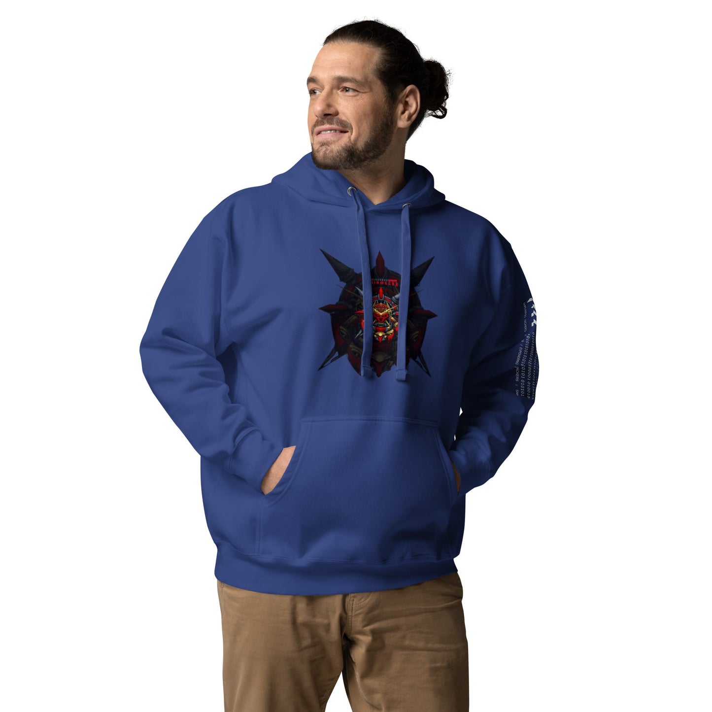 Cyberware Ronin Mecha - Unisex Hoodie by DarkByteGear
