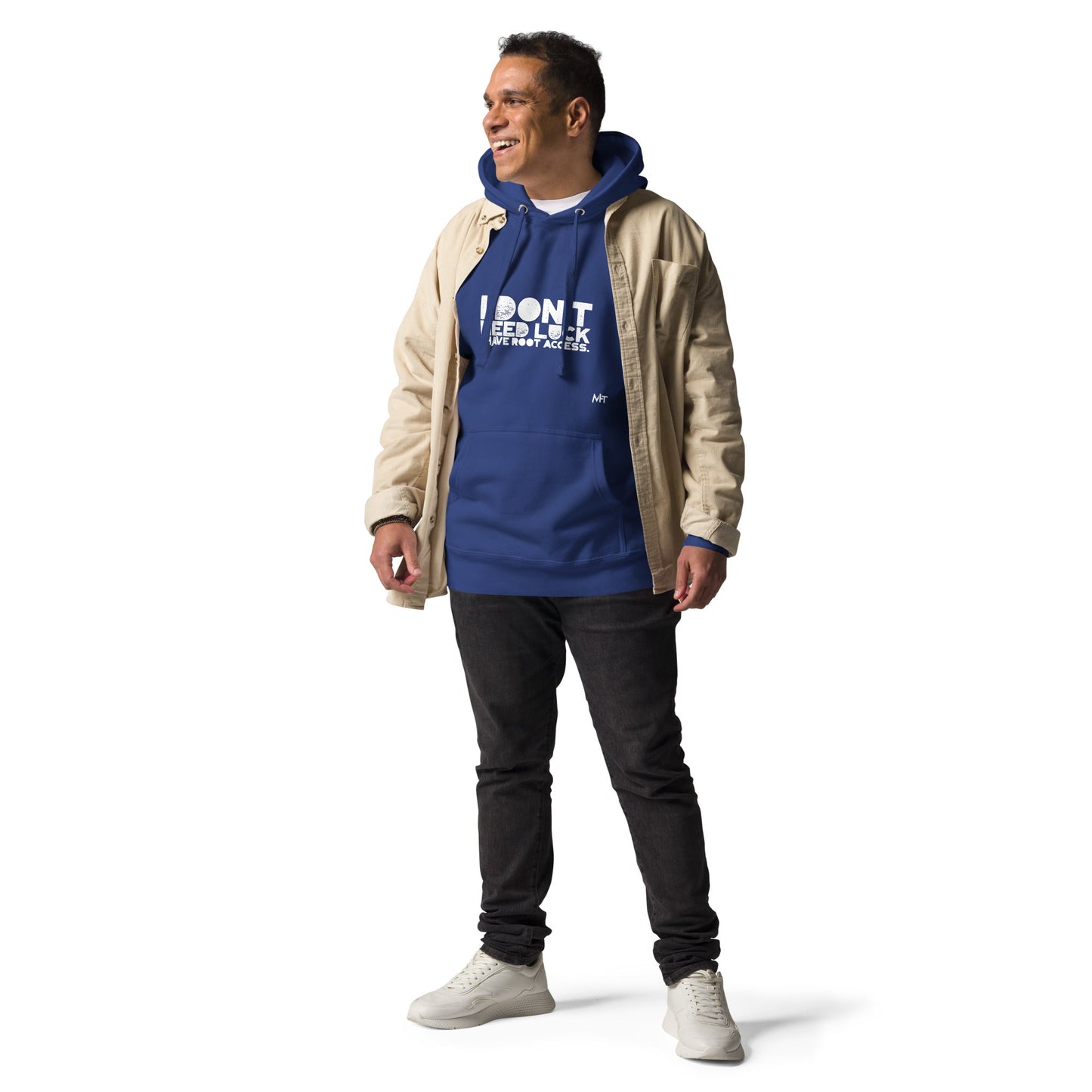 I Don't Need Luck: I Have Root Access - Unisex Hoodie by DarkByteGear