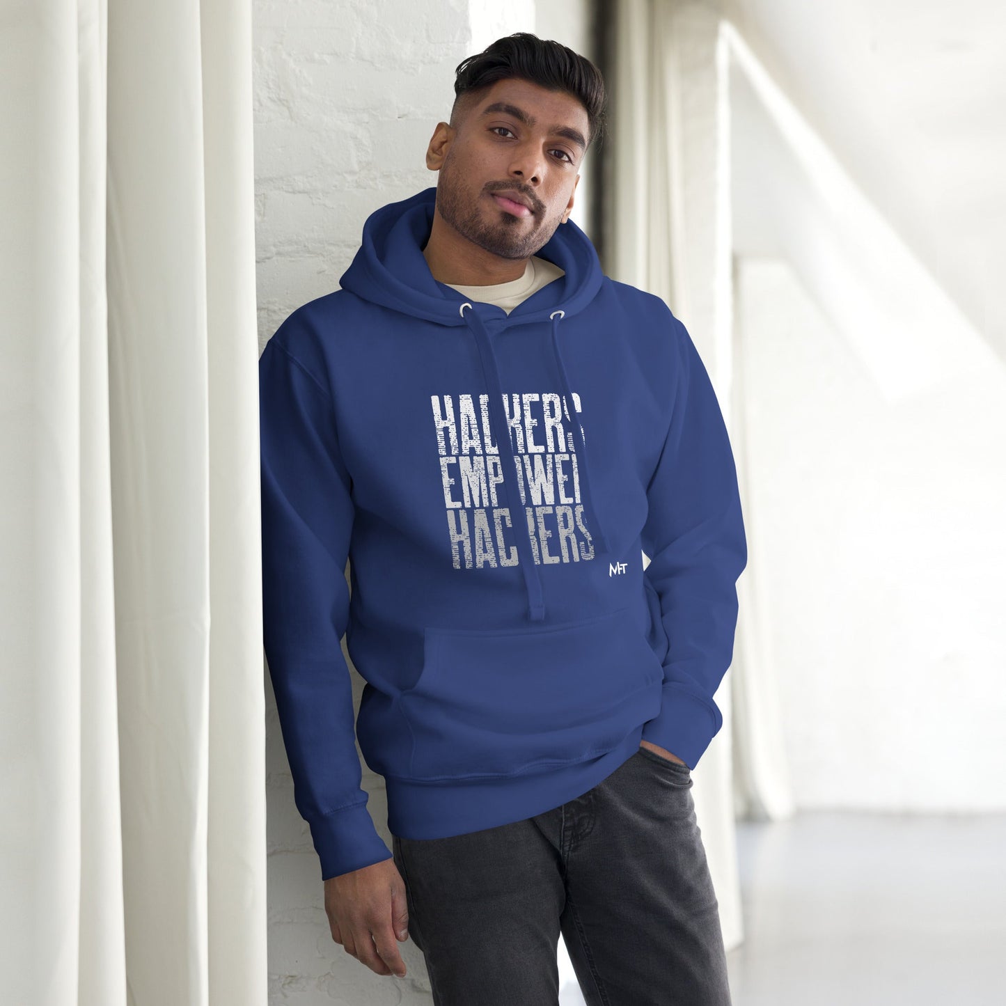 Hackers Empower Hackers V1 - Unisex Hoodie by DarkByteGear