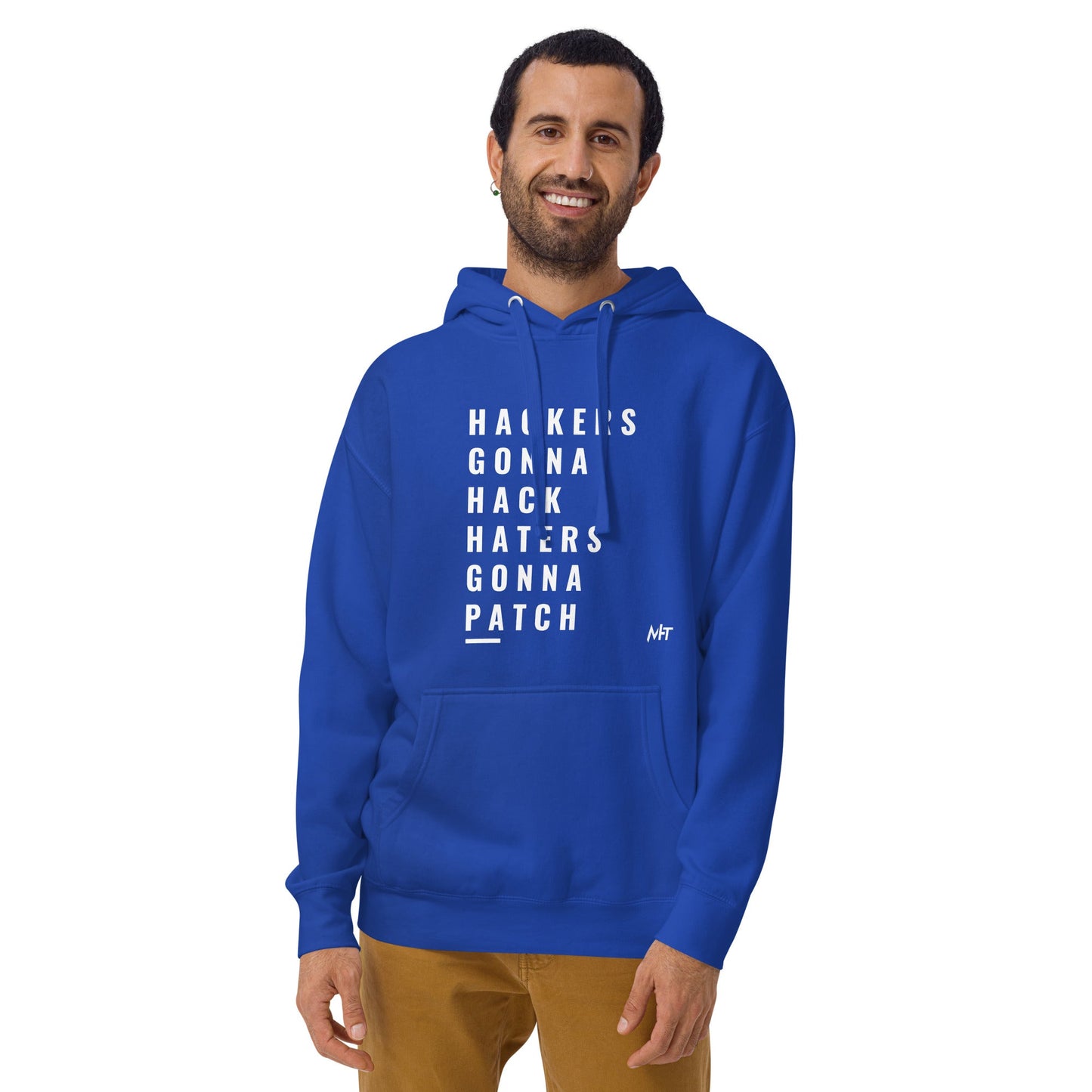 Hackers Gonna Hack: Haters Gonna Patch - Unisex Hoodie by DarkByteGear