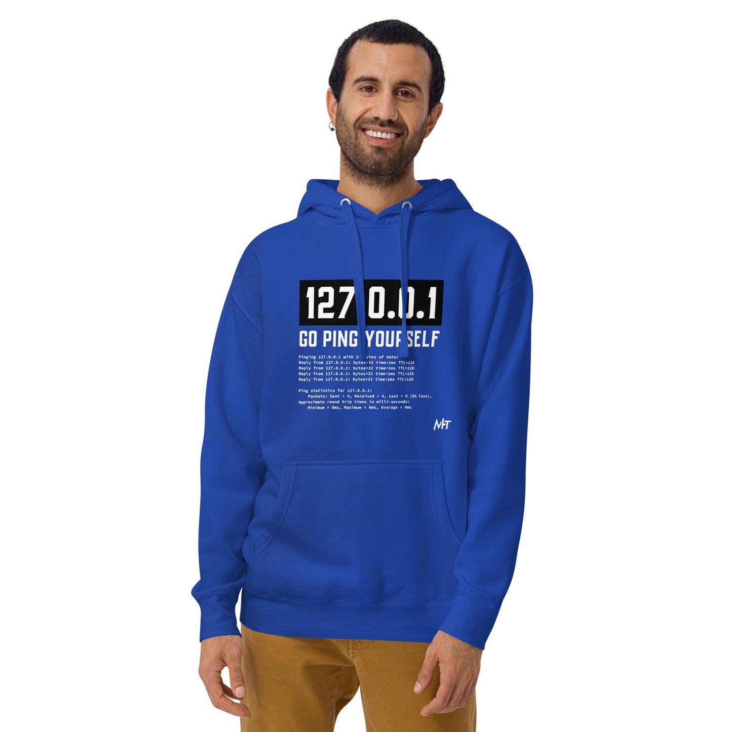 Go ping yourself - Unisex Hoodie by DarkByteGear