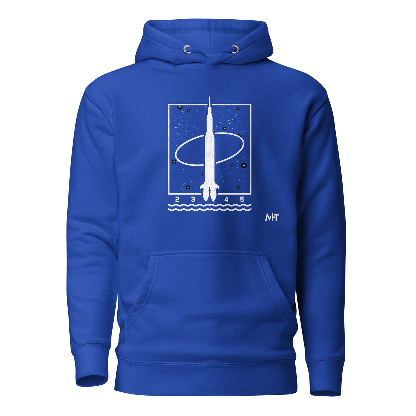1 2 3 4 5 - Unisex Hoodie by DarkByteGear