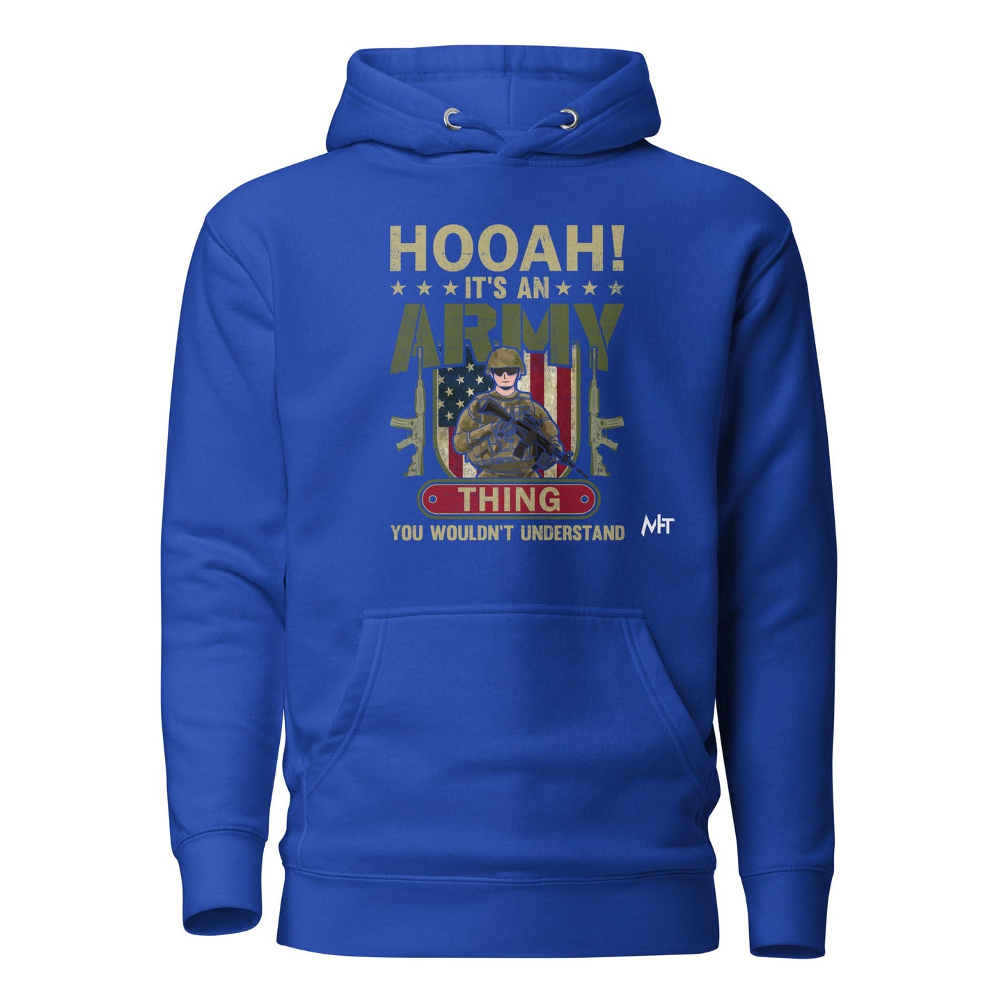 HOOAH! It's an Army thing you wouldn't understand - Unisex Hoodie by DarkByteGear
