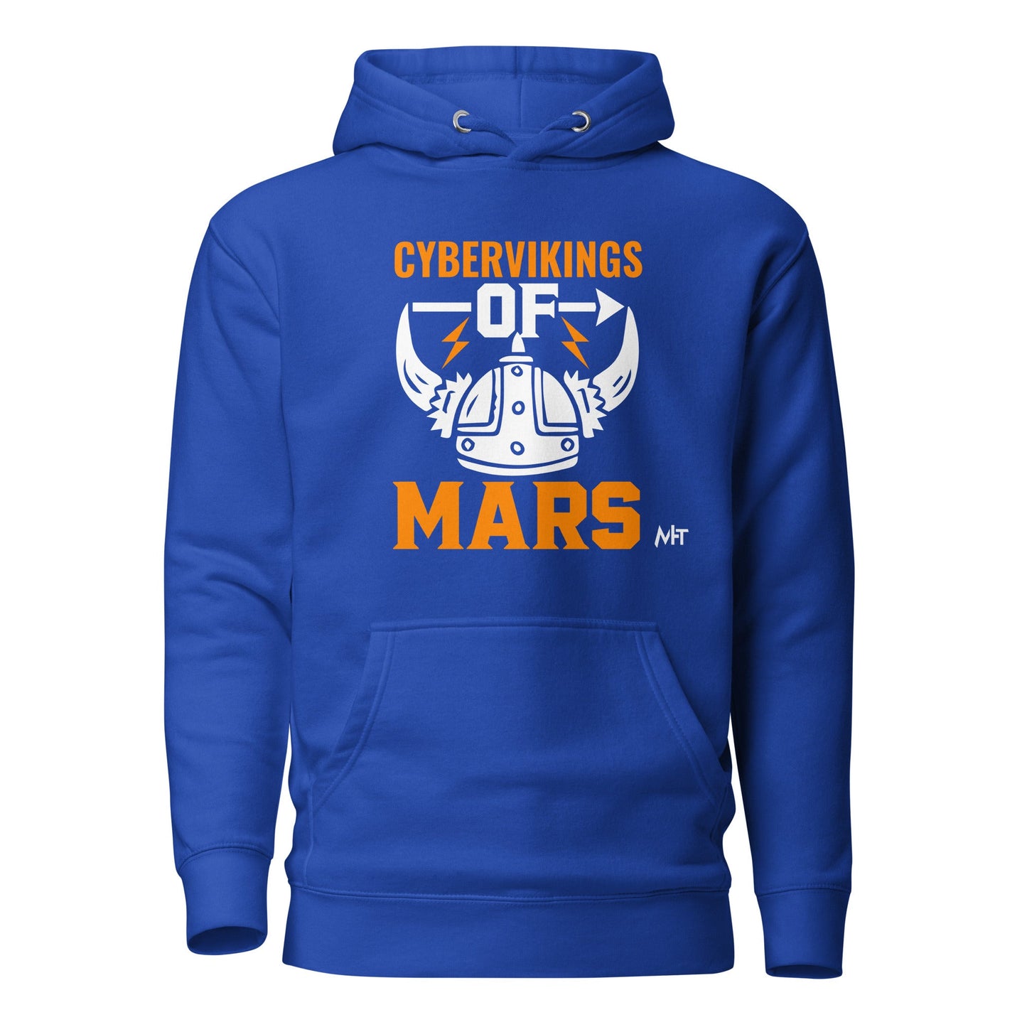 Cyberviking of Mars - Unisex Hoodie by DarkByteGear