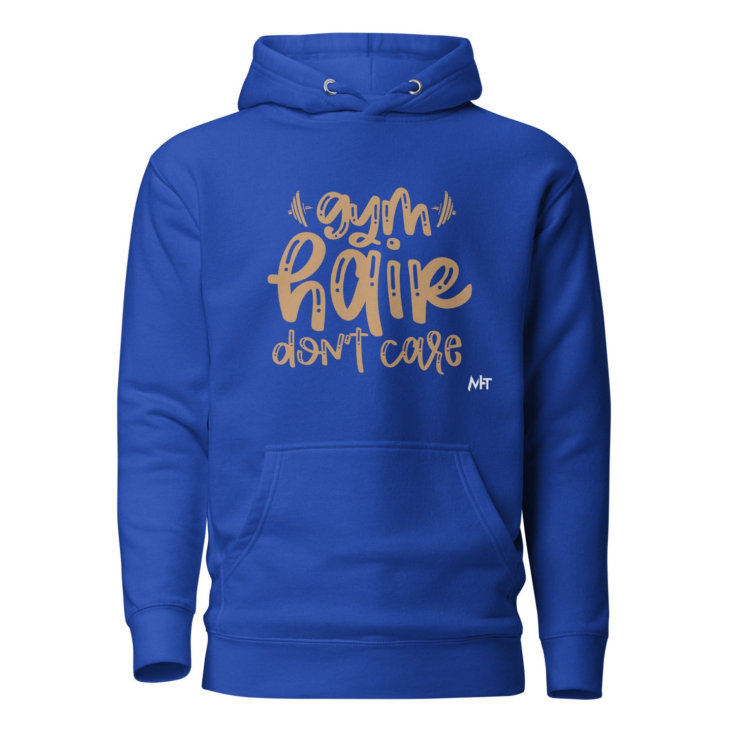 Gym Hair Don't Care - Unisex Hoodie by DarkByteGear