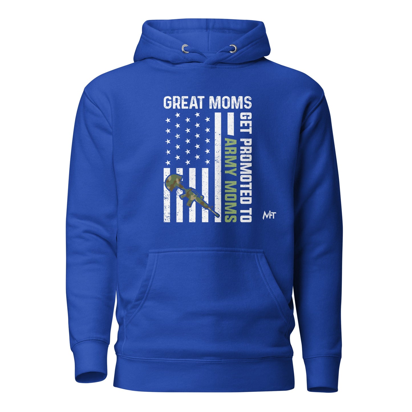 Army Moms, Great Moms promoted - Unisex Hoodie by DarkByteGear