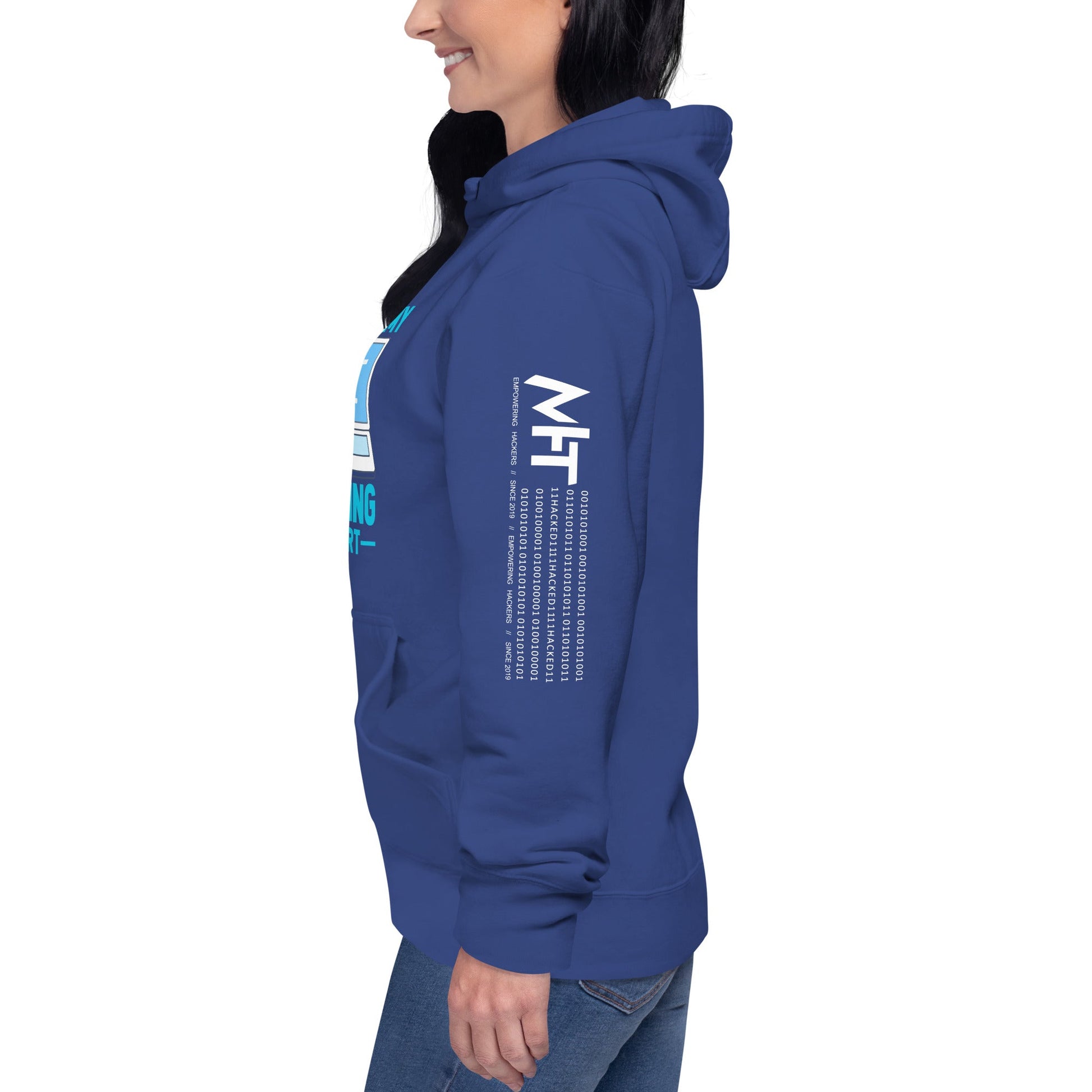 This is my coding shirt - Unisex Hoodie by DarkByteGear