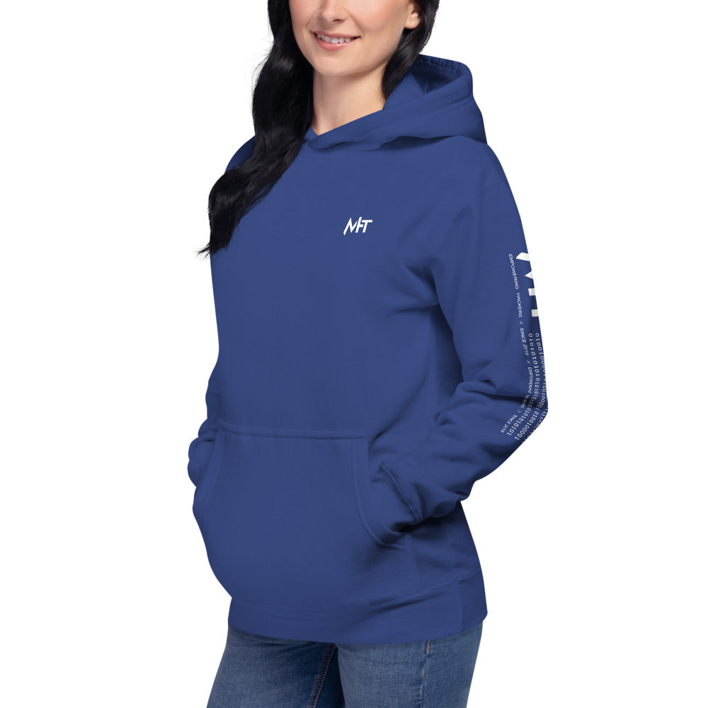 Cybersecurity Blue Team v4 - Unisex Hoodie (back print) by DarkByteGear