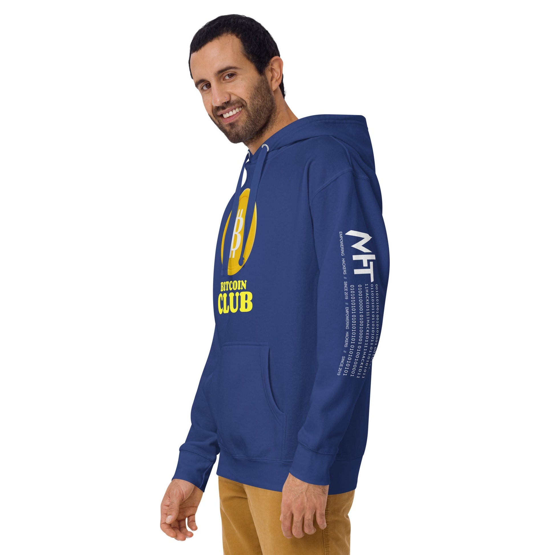 BITCOIN CLUB V1 - Unisex Hoodie by DarkByteGear