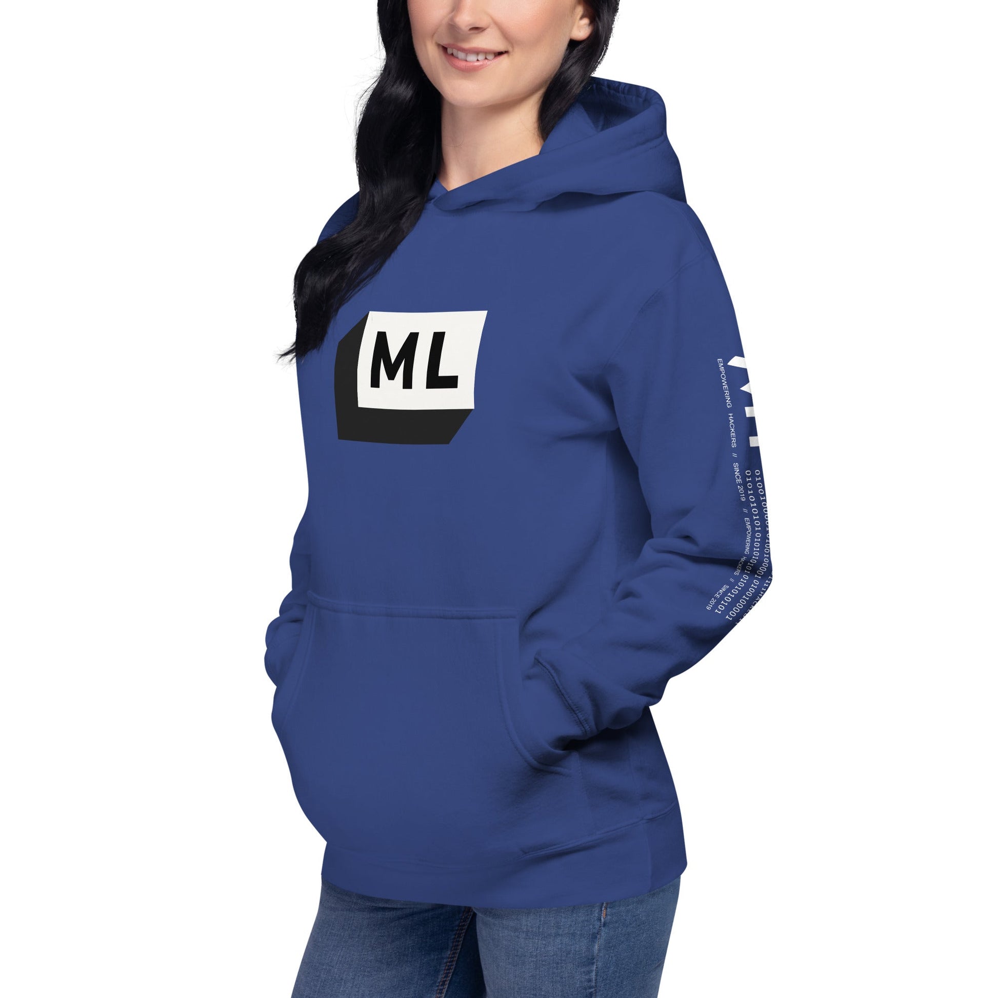 ML ( Machine Learning) - Unisex Hoodie by DarkByteGear