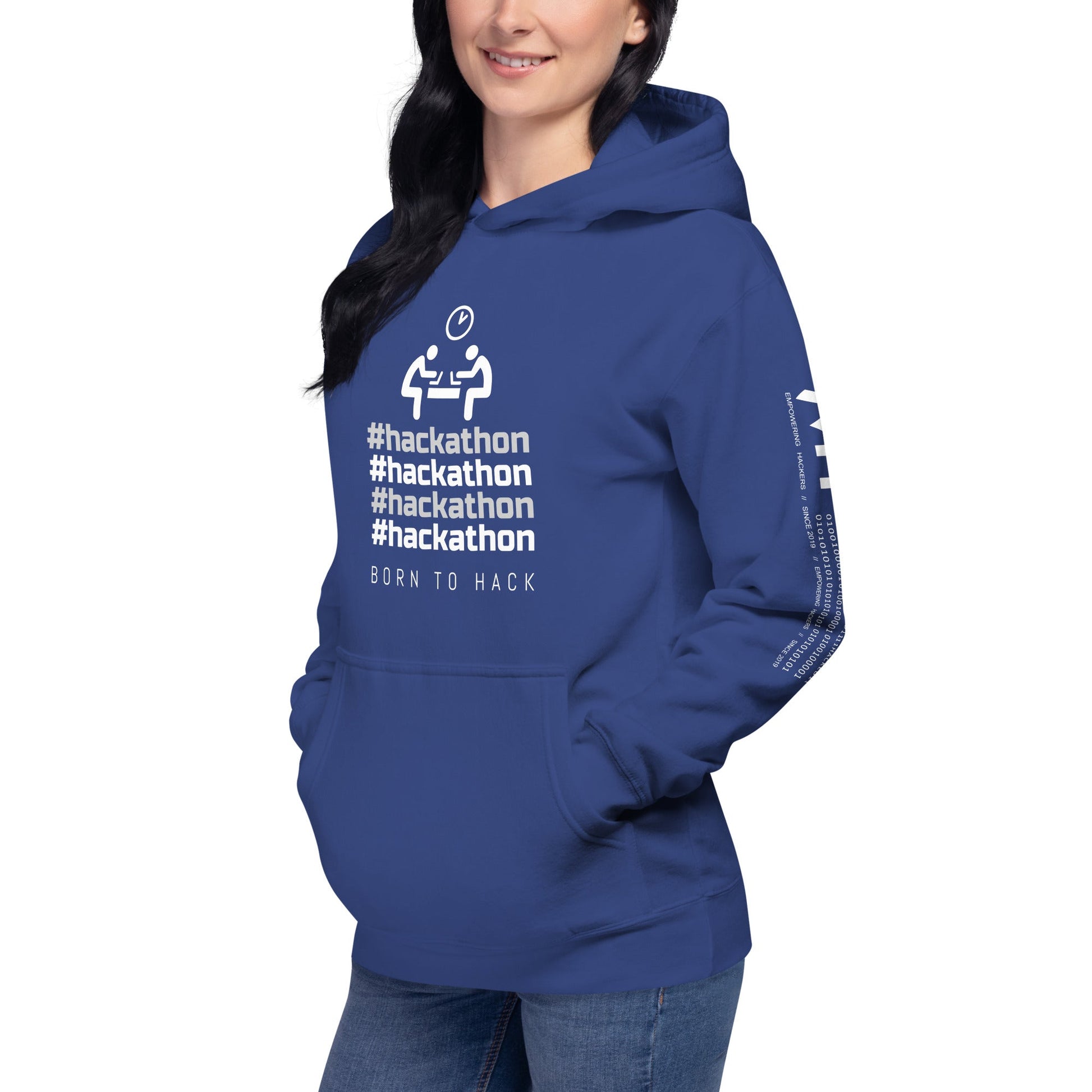 #hackathon - Unisex Hoodie by DarkByteGear