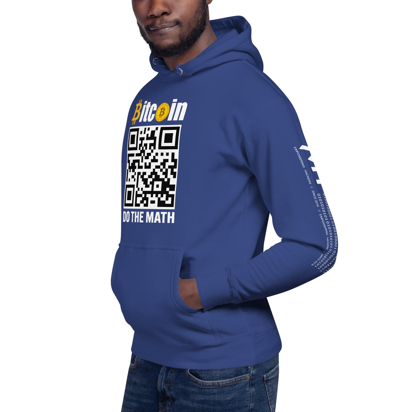 Bitcoin Do the math Unisex Hoodie by DarkByteGear