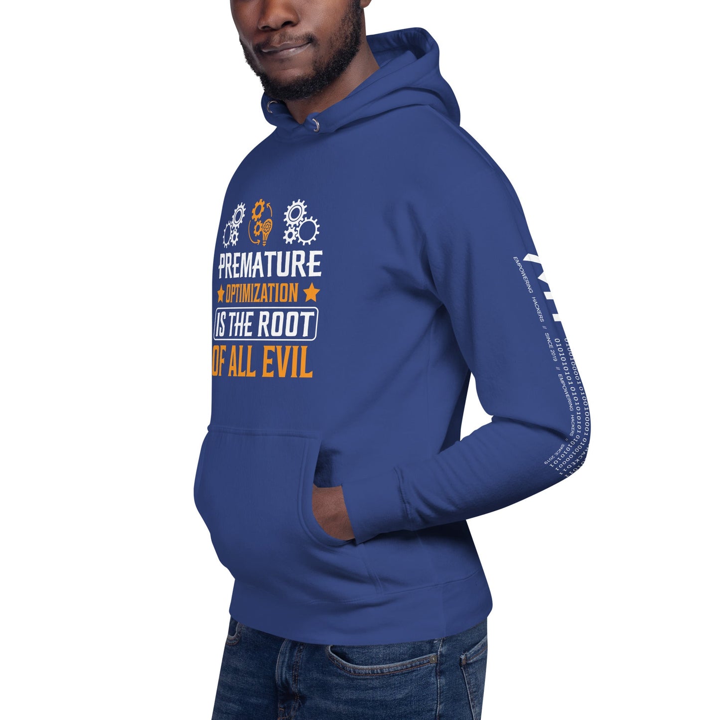 Premature Optimization is the Root of all Evil - Unisex Hoodie by DarkByteGear