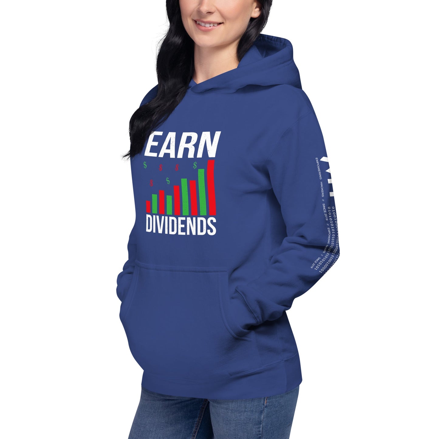 Earn Dividends - Unisex Hoodie by DarkByteGear