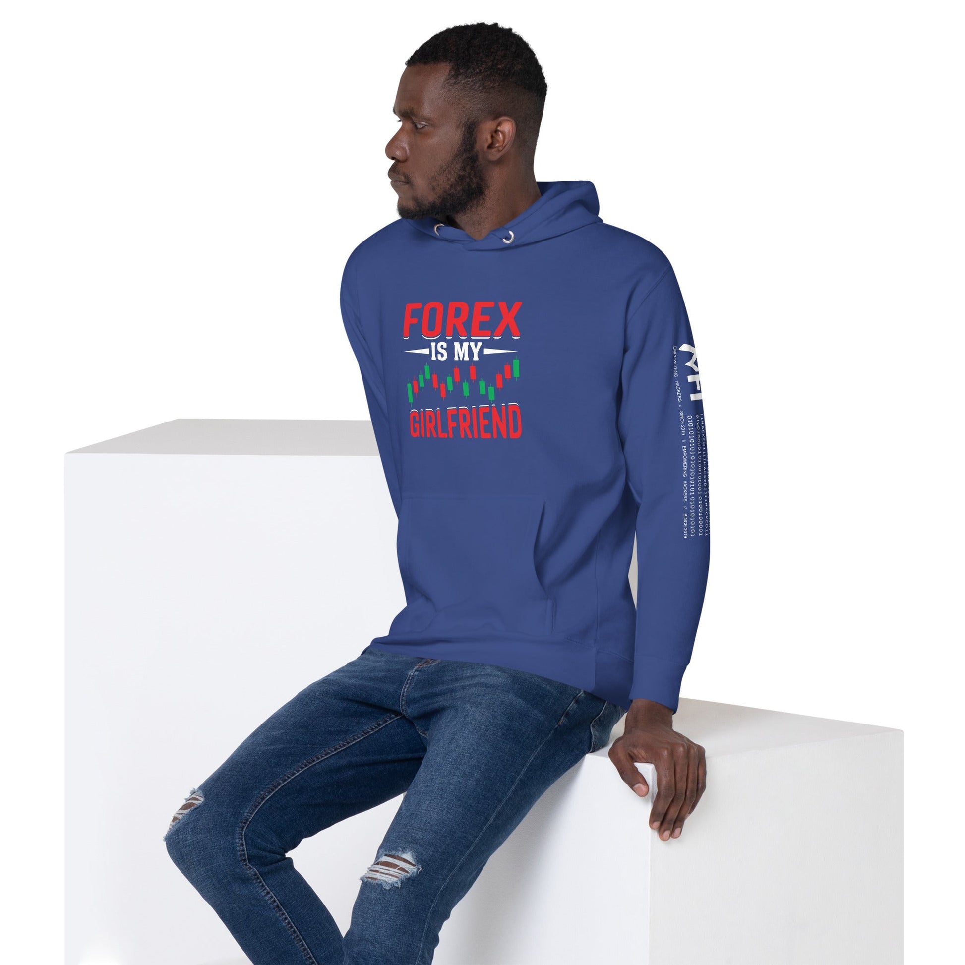 Forex is my Girlfriend - Unisex Hoodie by DarkByteGear