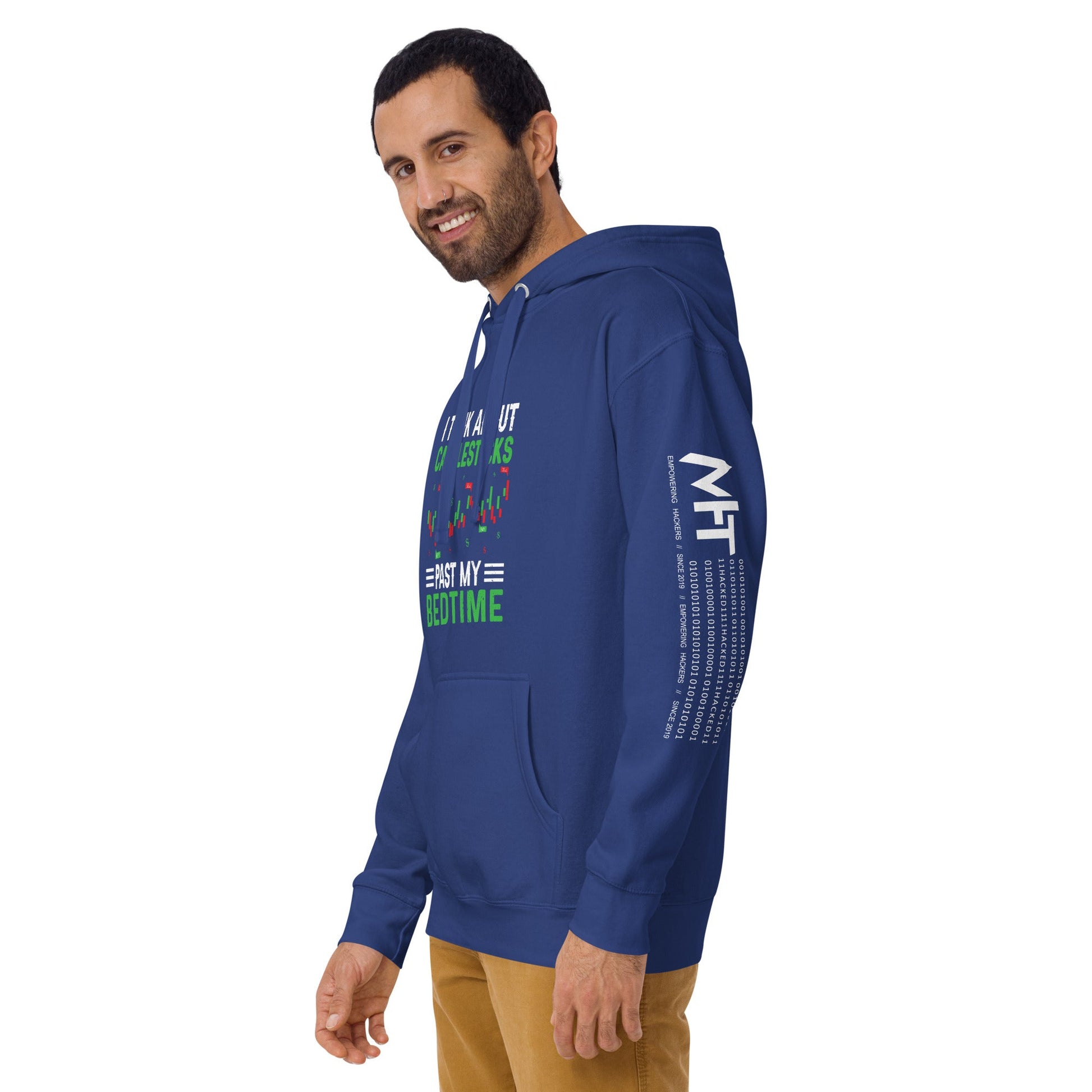 I think about Candle Sticks past my Bedtime - Unisex Hoodie by DarkByteGear