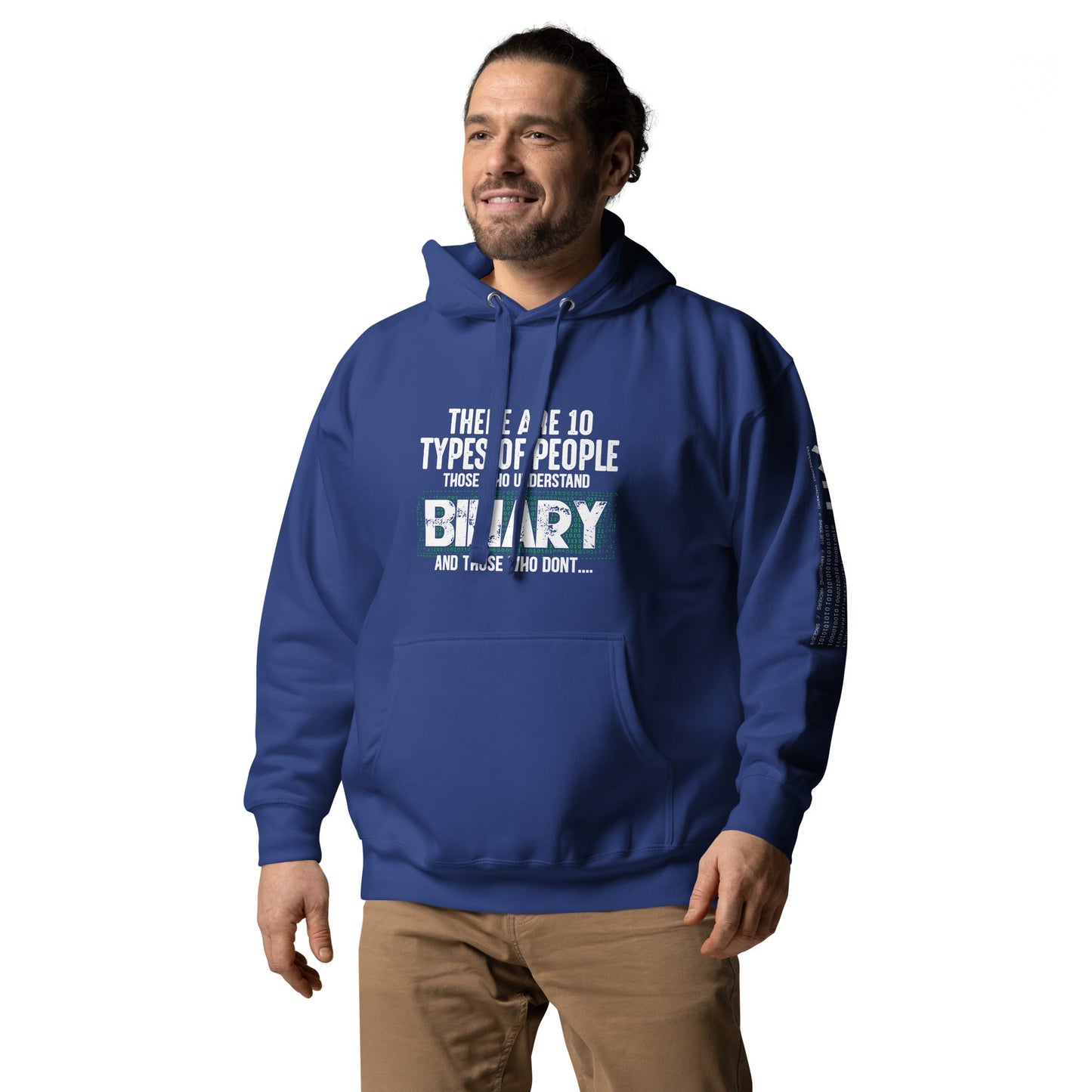 There are 10 types of people - Unisex Hoodie by DarkByteGear