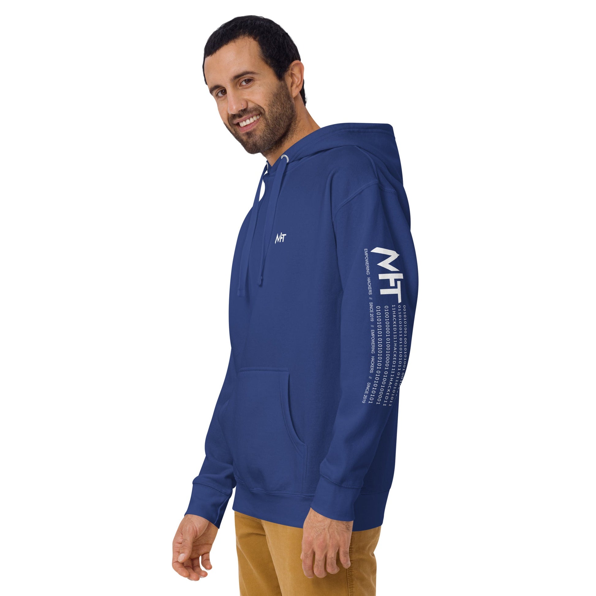 Parrot OS - The operating system for Hackers - Unisex Hoodie (back print) by DarkByteGear