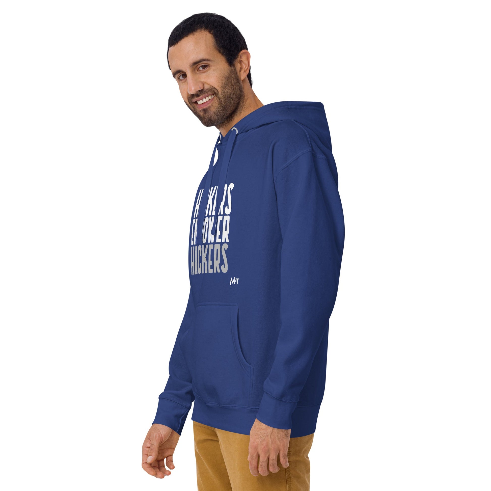 Hackers Empower Hackers - Unisex Hoodie by DarkByteGear